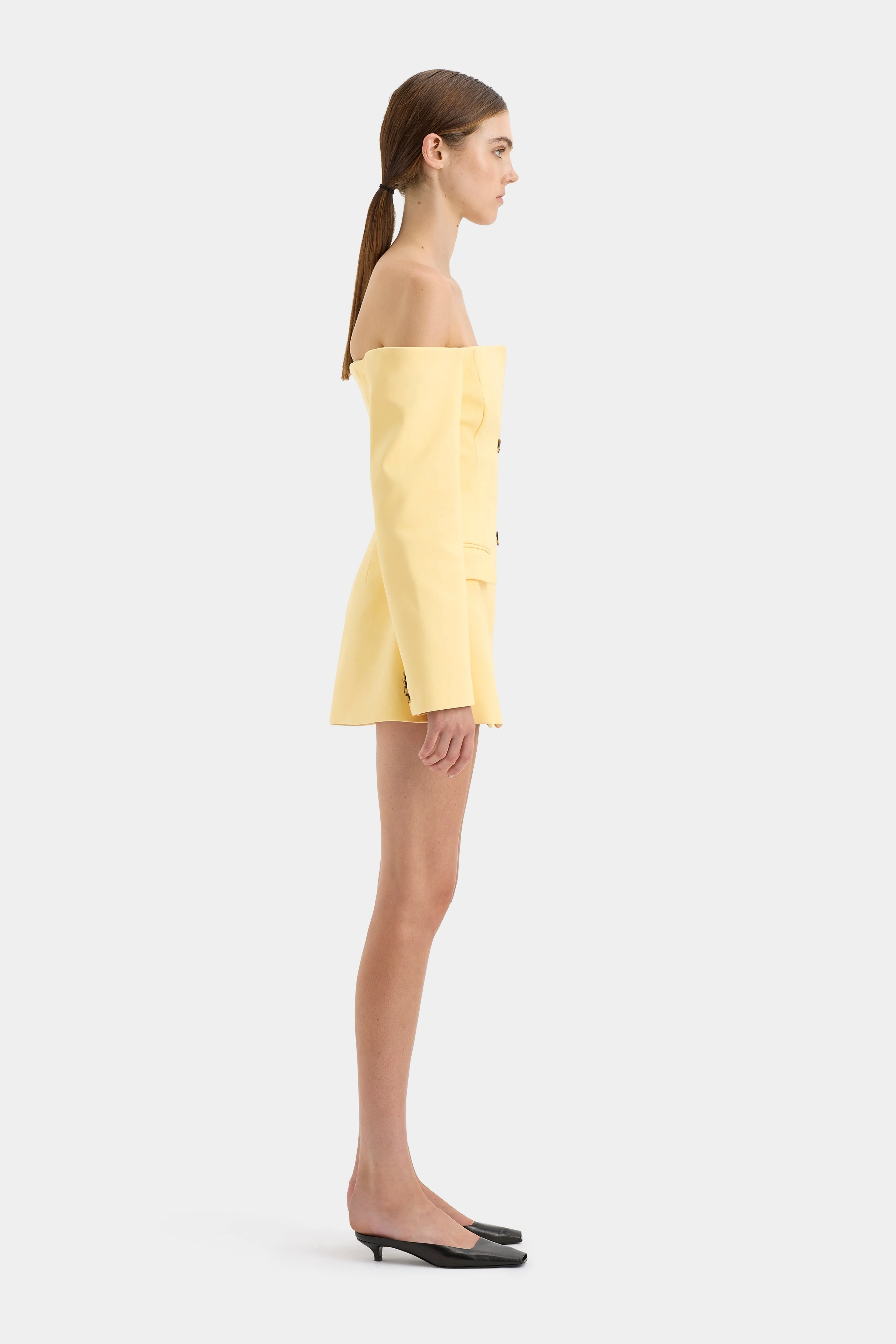 Sandrine Tailored Mini Dress sold by SIR the label product image thumbnail 4