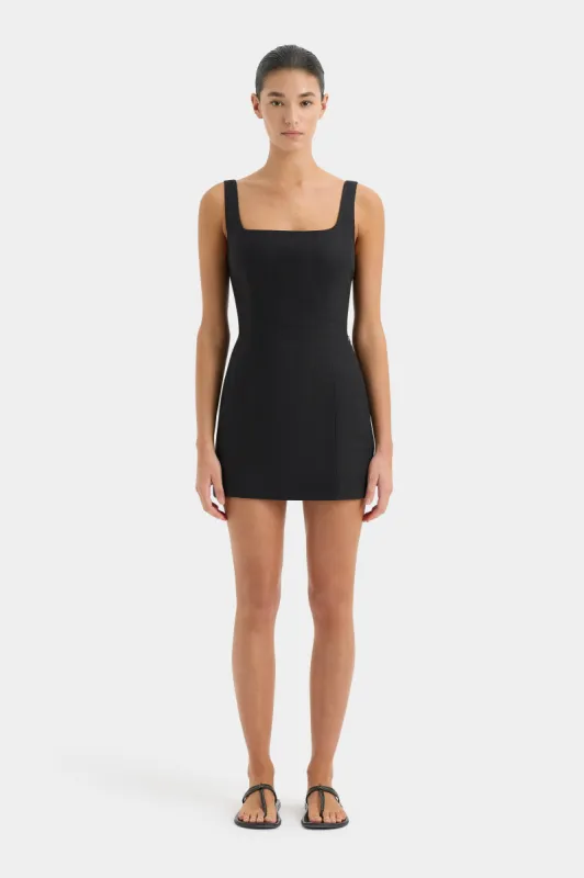 Iris Tie Mini Dress sold by SIR the label