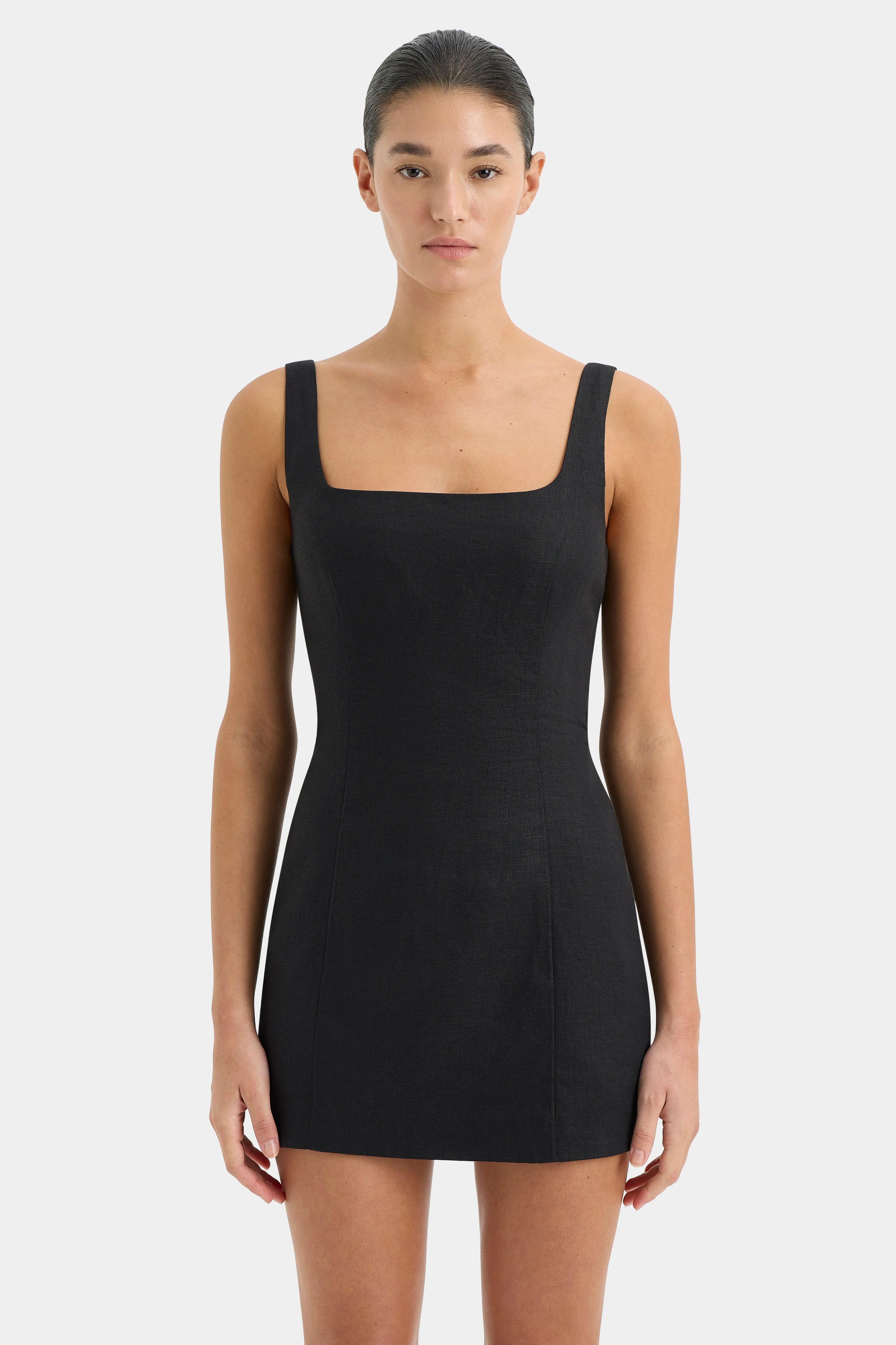 Iris Tie Mini Dress sold by SIR the label product image thumbnail 4