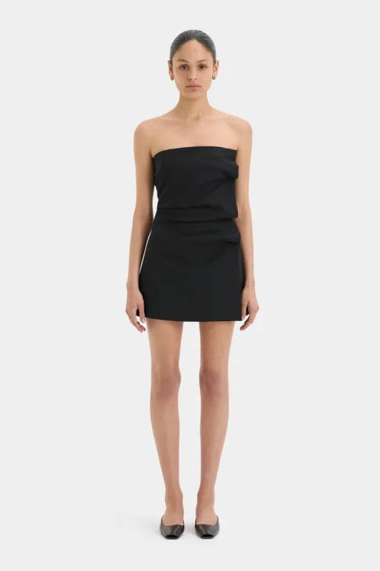 Leonardo Pleated Mini Dress sold by SIR the label