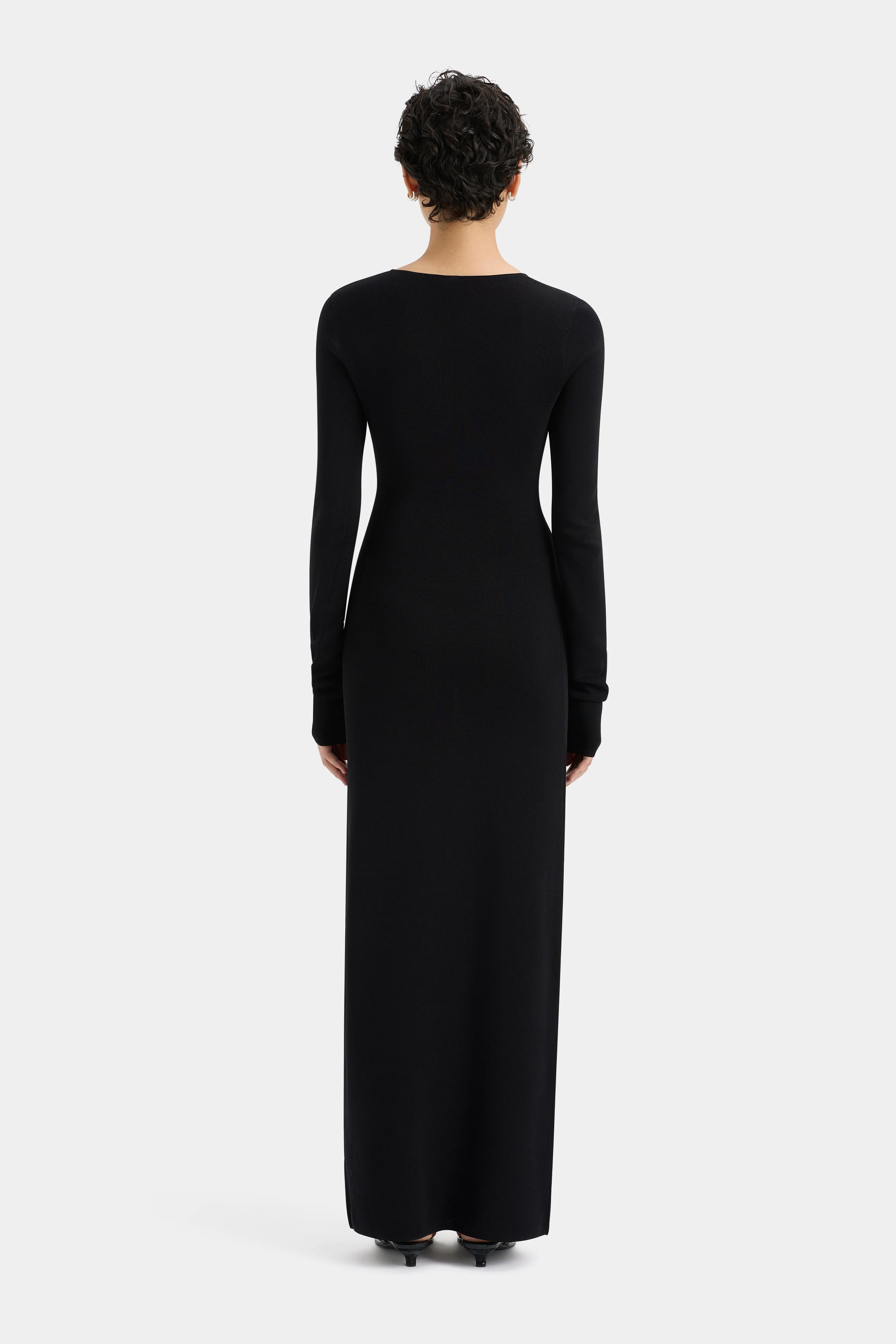 Kinetic Beaded Long Sleeve Maxi Dress sold by SIR the label product image thumbnail 2