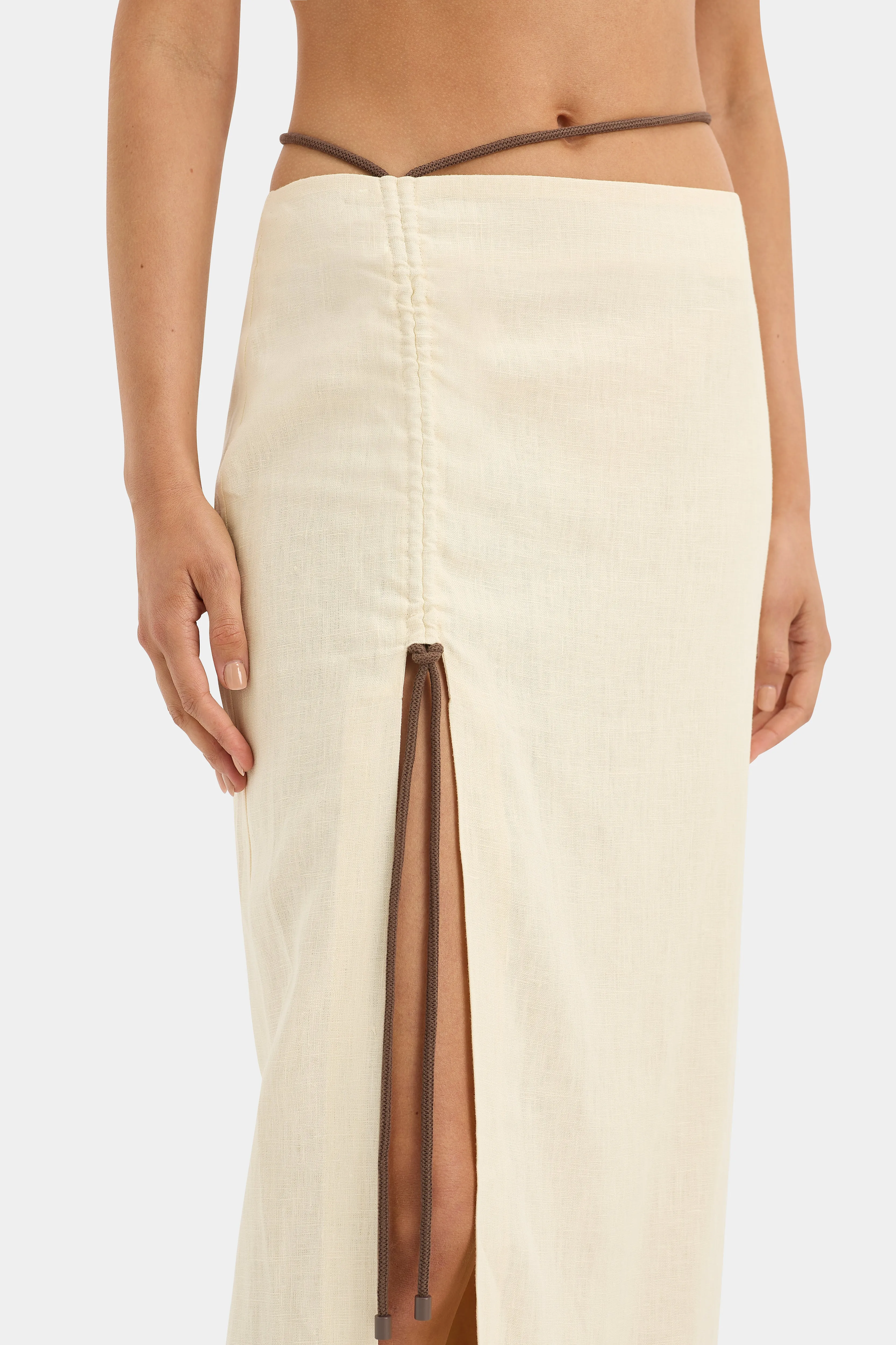 Josefina Corded Midi Skirt sold by SIR the label product image thumbnail 5