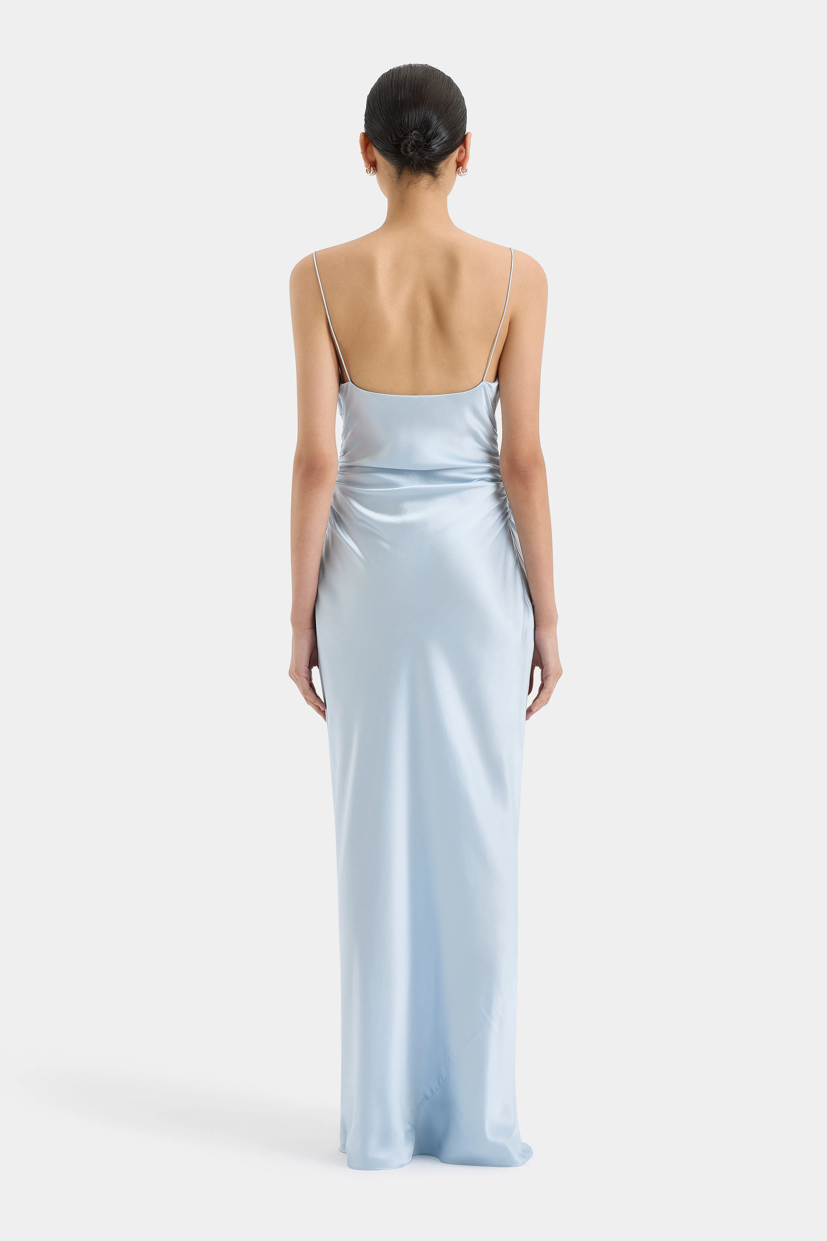 Lush Gathered Slip Dress sold by SIR the label product image thumbnail 2