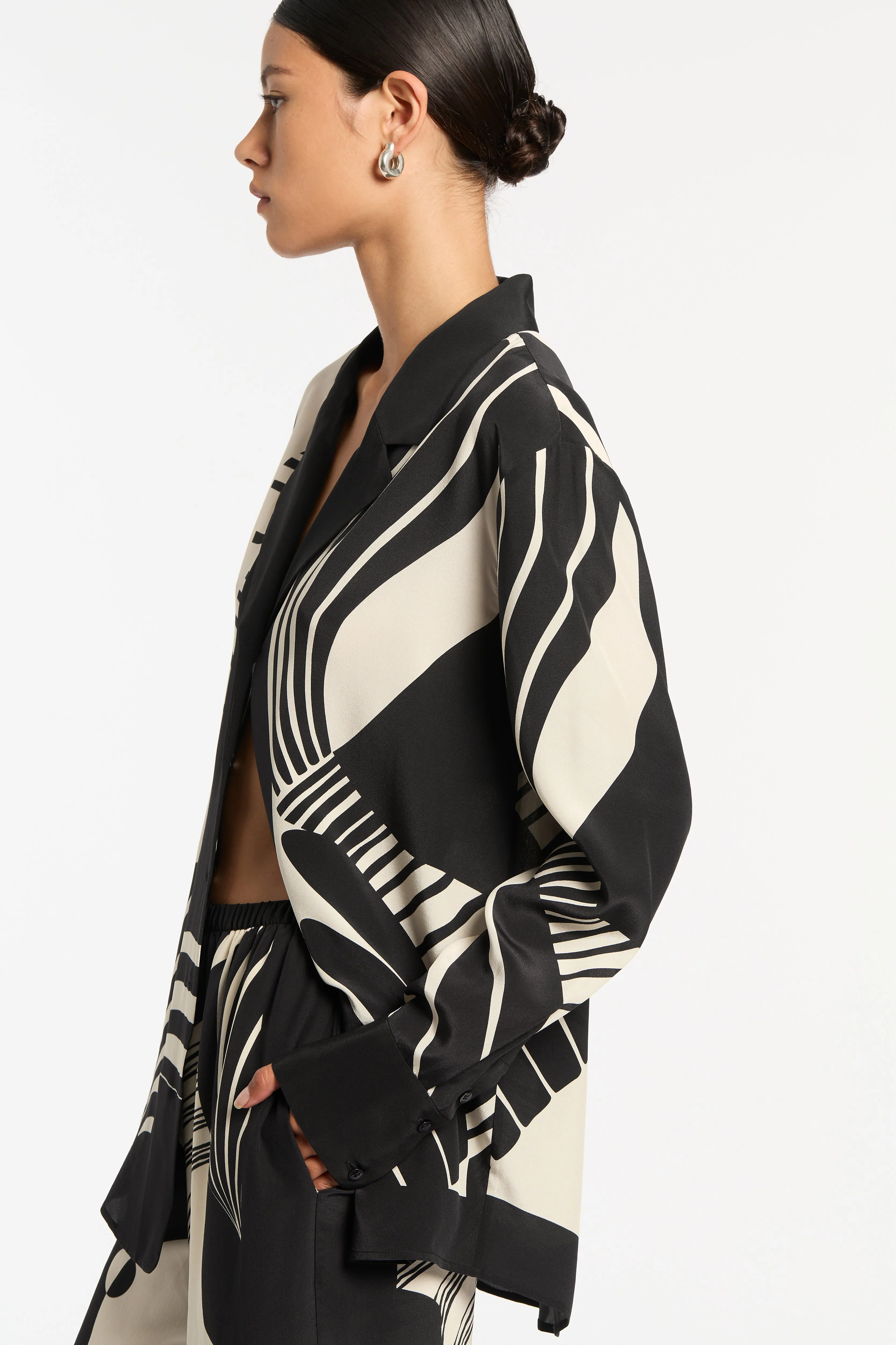 Realisme Long Sleeve Shirt sold by SIR the label product image thumbnail 4