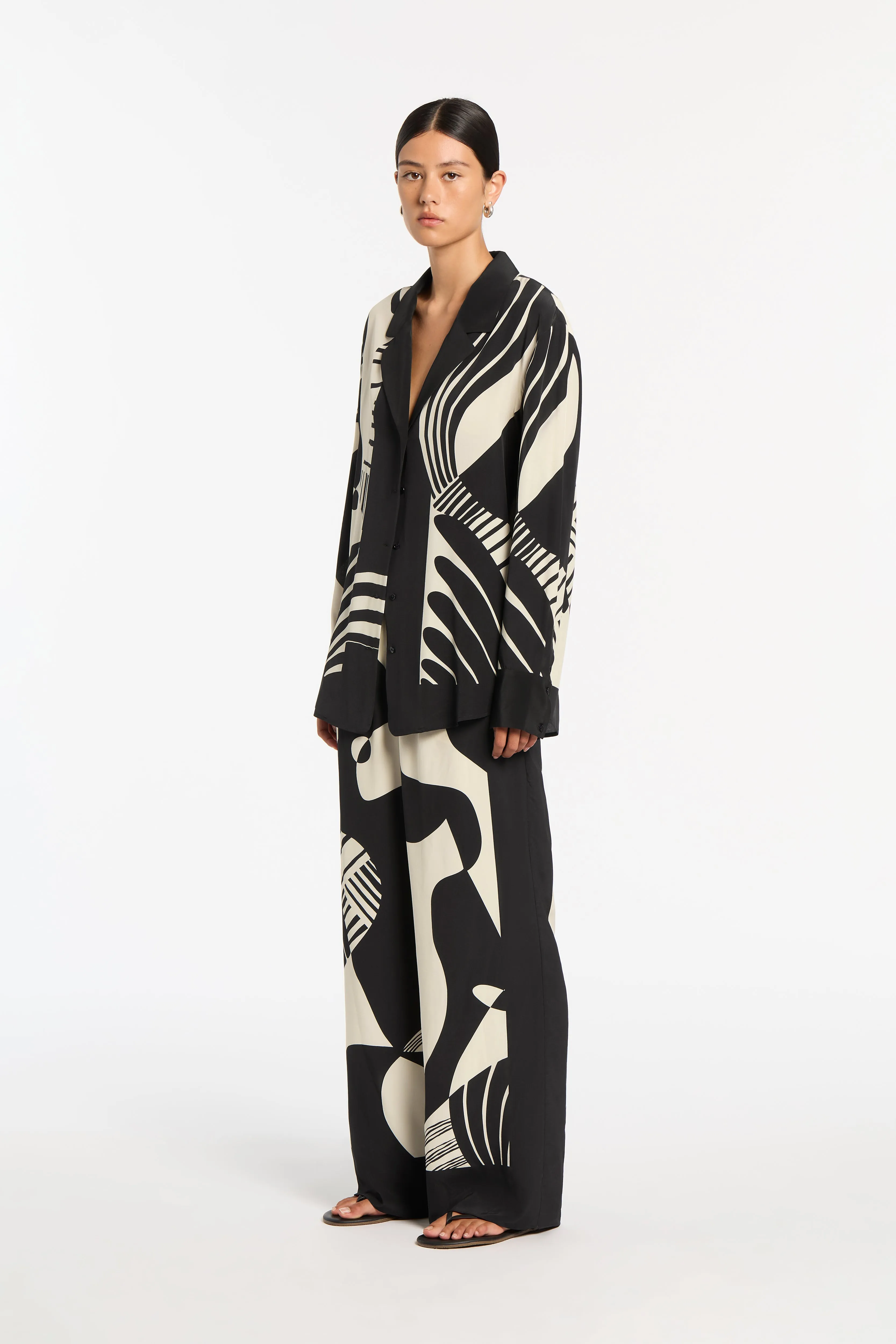 Realisme Long Sleeve Shirt sold by SIR the label product image thumbnail 3