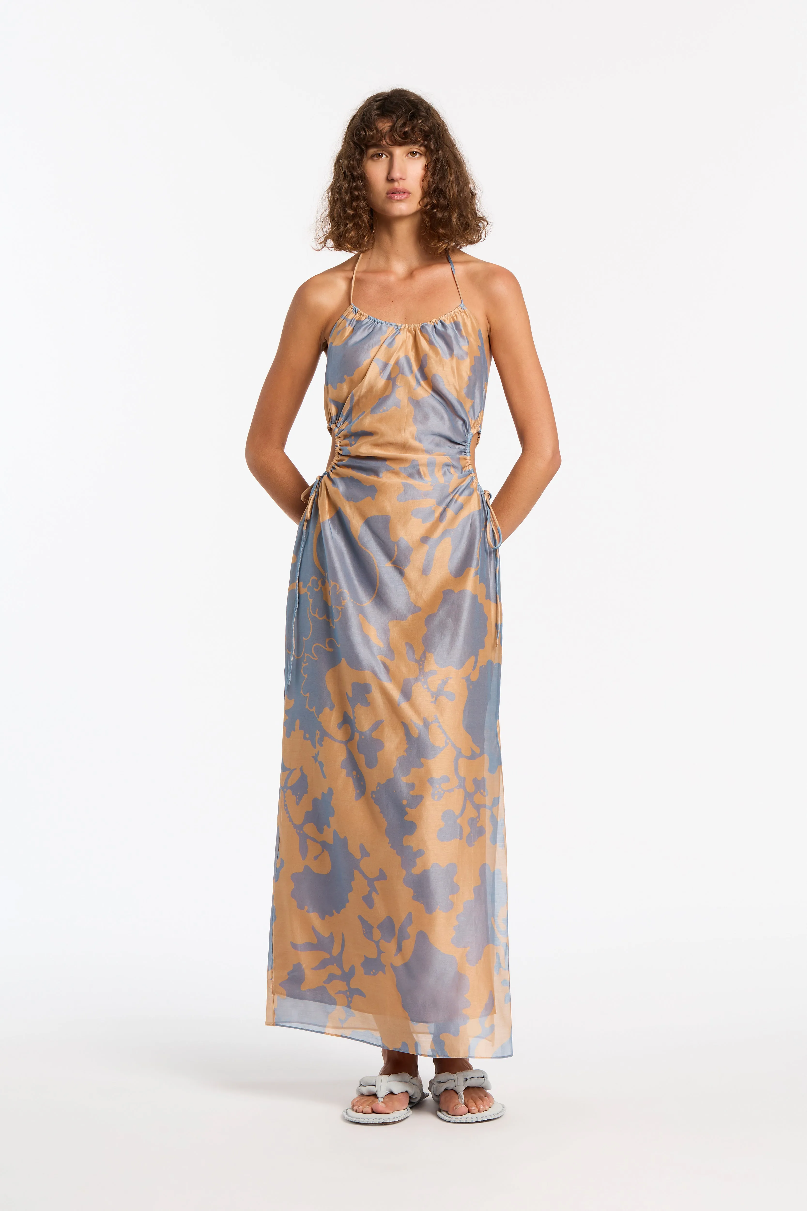 Coralie Halter Midi Dress sold by SIR the label product image thumbnail 4