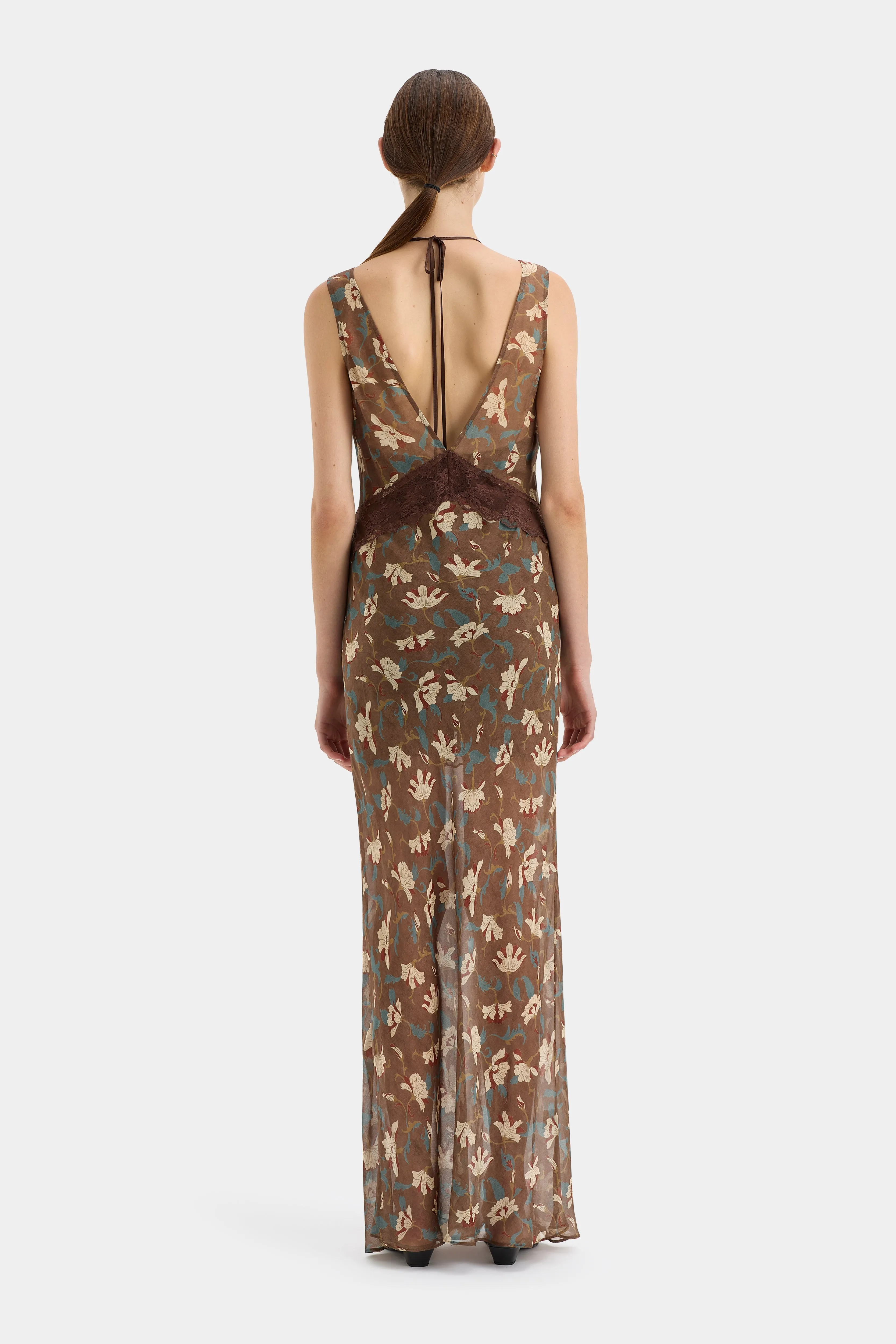 Avellino Lace Layered Dress sold by SIR the label product image thumbnail 3