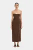 Affogato Twist Midi Skirt sold by SIR the label