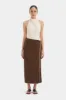 Affogato Twist Midi Skirt sold by SIR the label