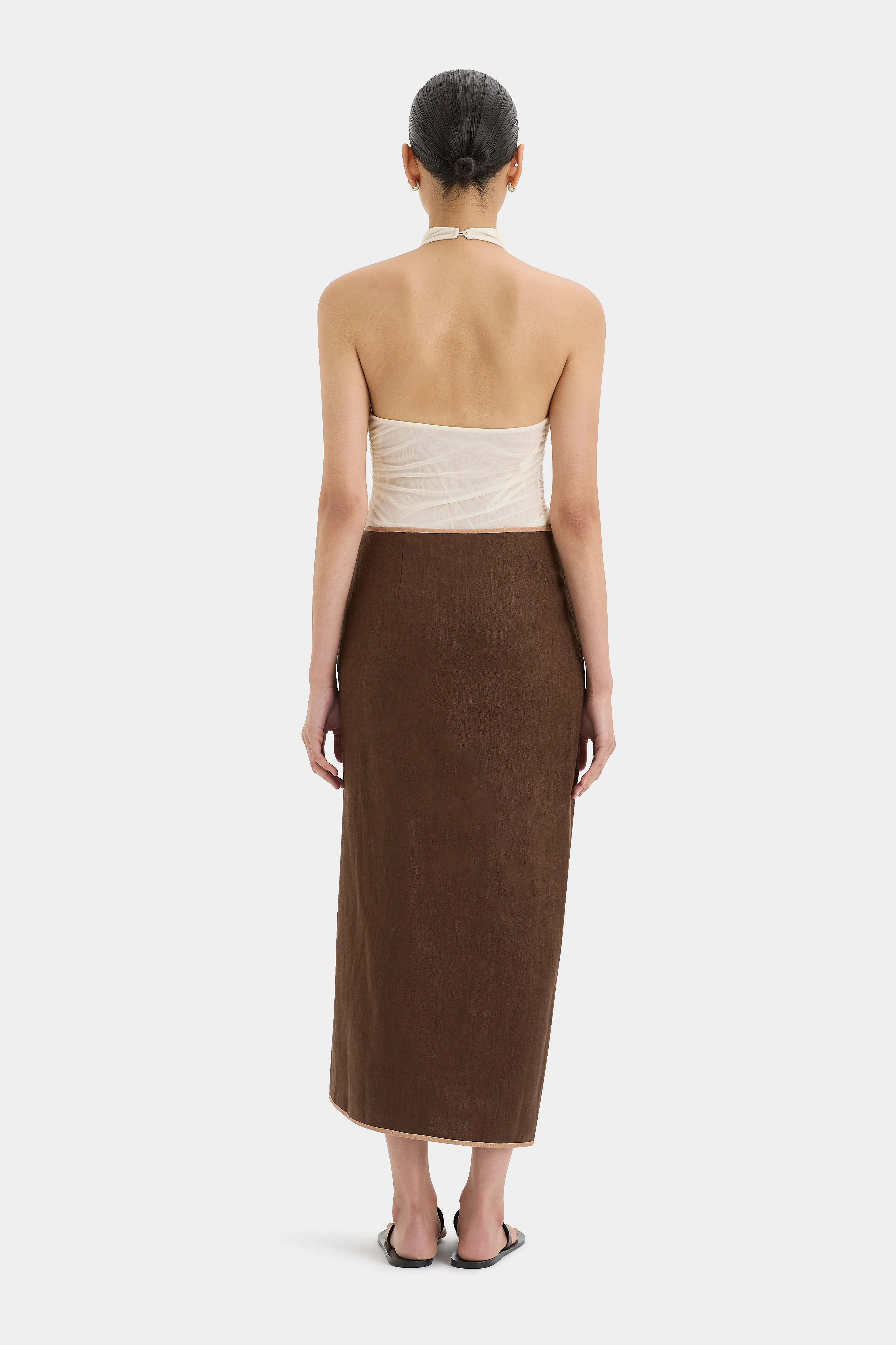 Affogato Twist Midi Skirt sold by SIR the label product image thumbnail 2