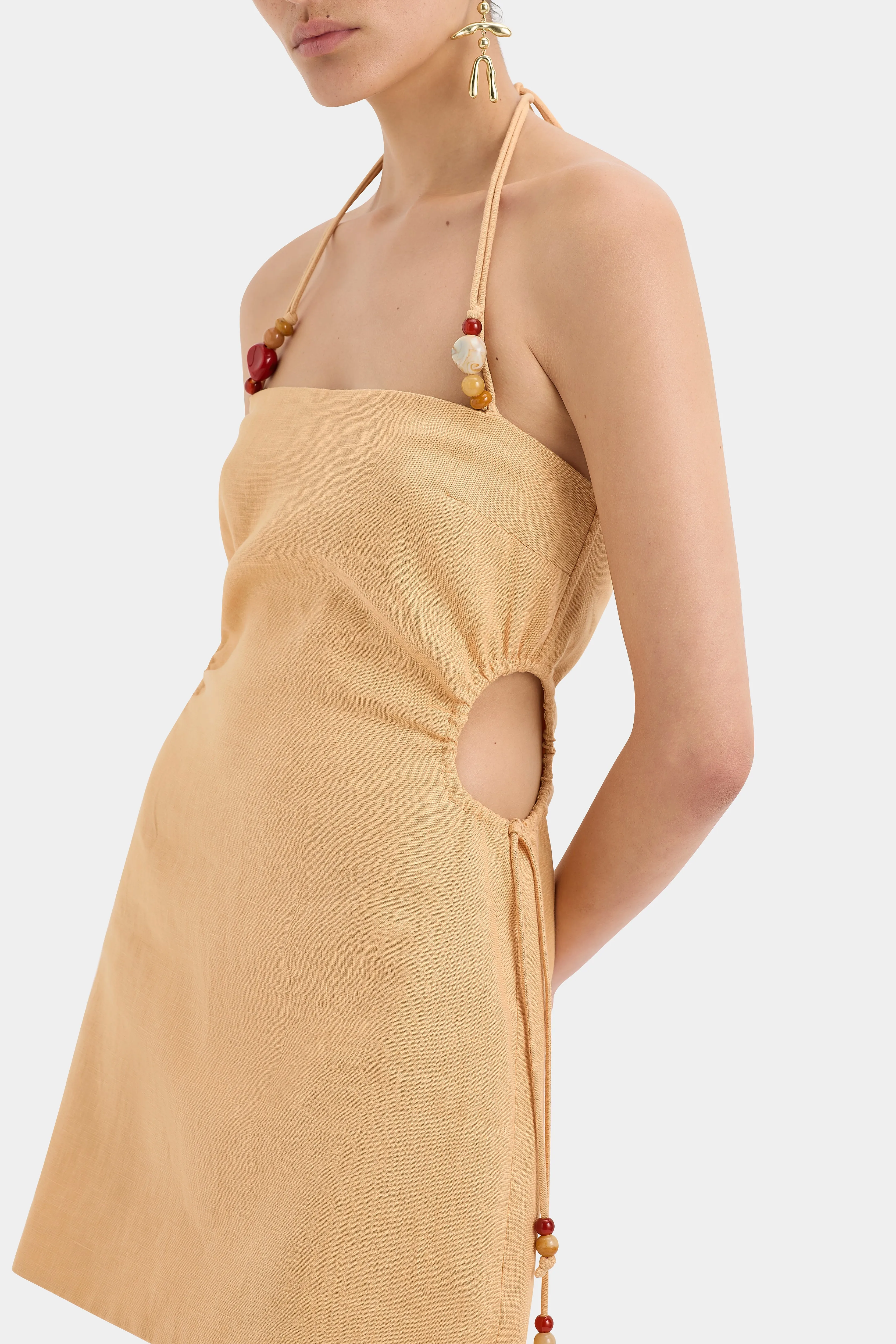 Antonia Beaded Mini Dress sold by SIR the label product image thumbnail 5