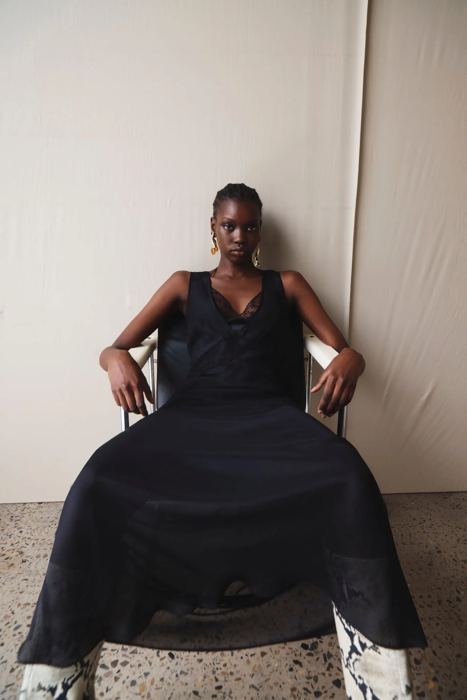 Avellino Lace Layered Dress sold by SIR the label product image thumbnail 2