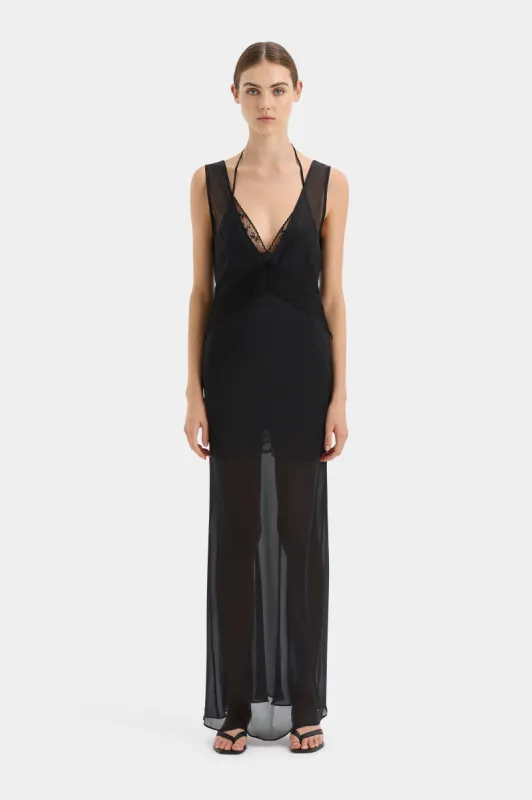 Avellino Lace Layered Dress sold by SIR the label