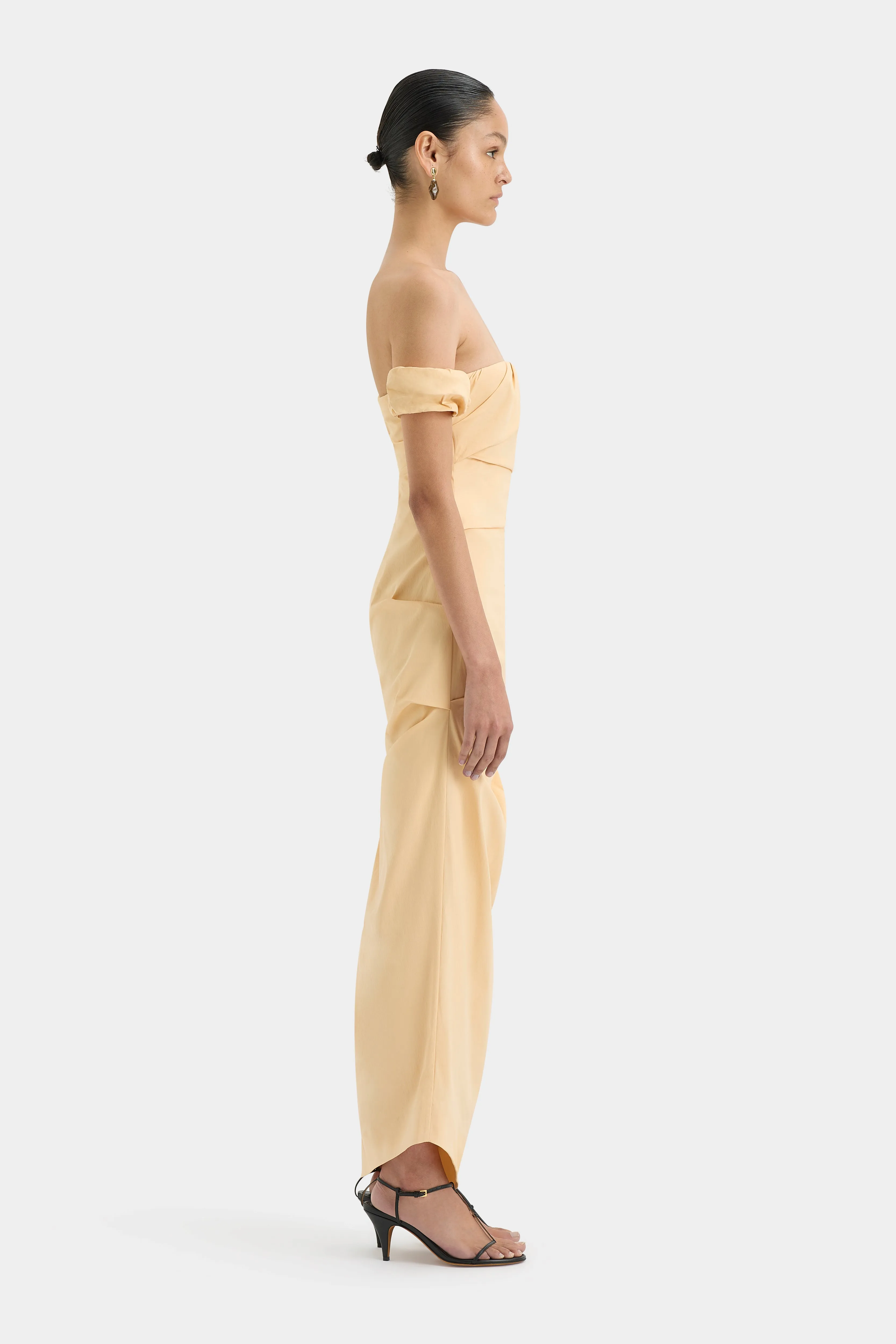 Carmen Draped Gown sold by SIR the label product image thumbnail 3