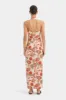 Noemi Halter Midi Dress sold by SIR the label
