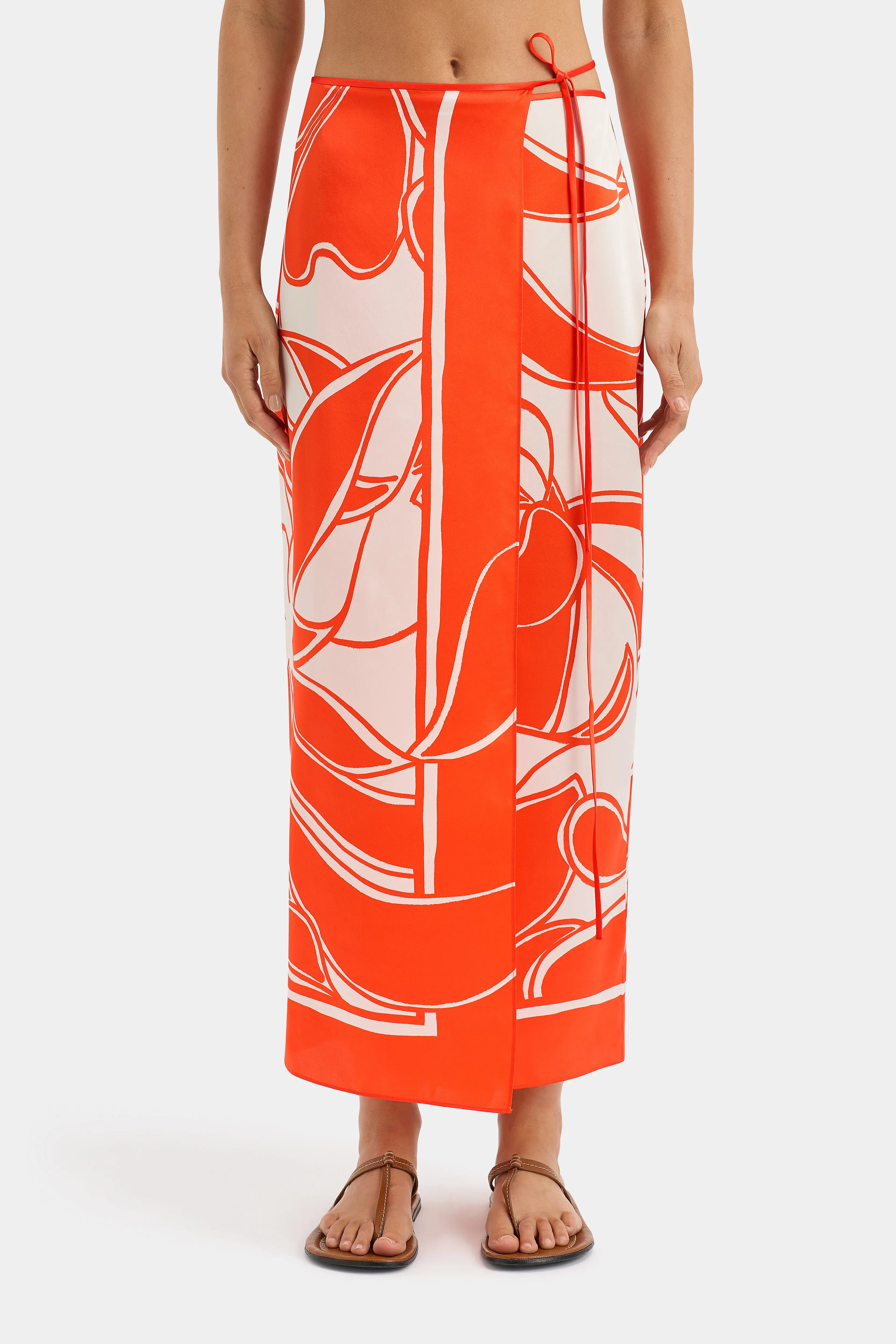 Ramona Wrap Skirt sold by SIR the label product image thumbnail 5