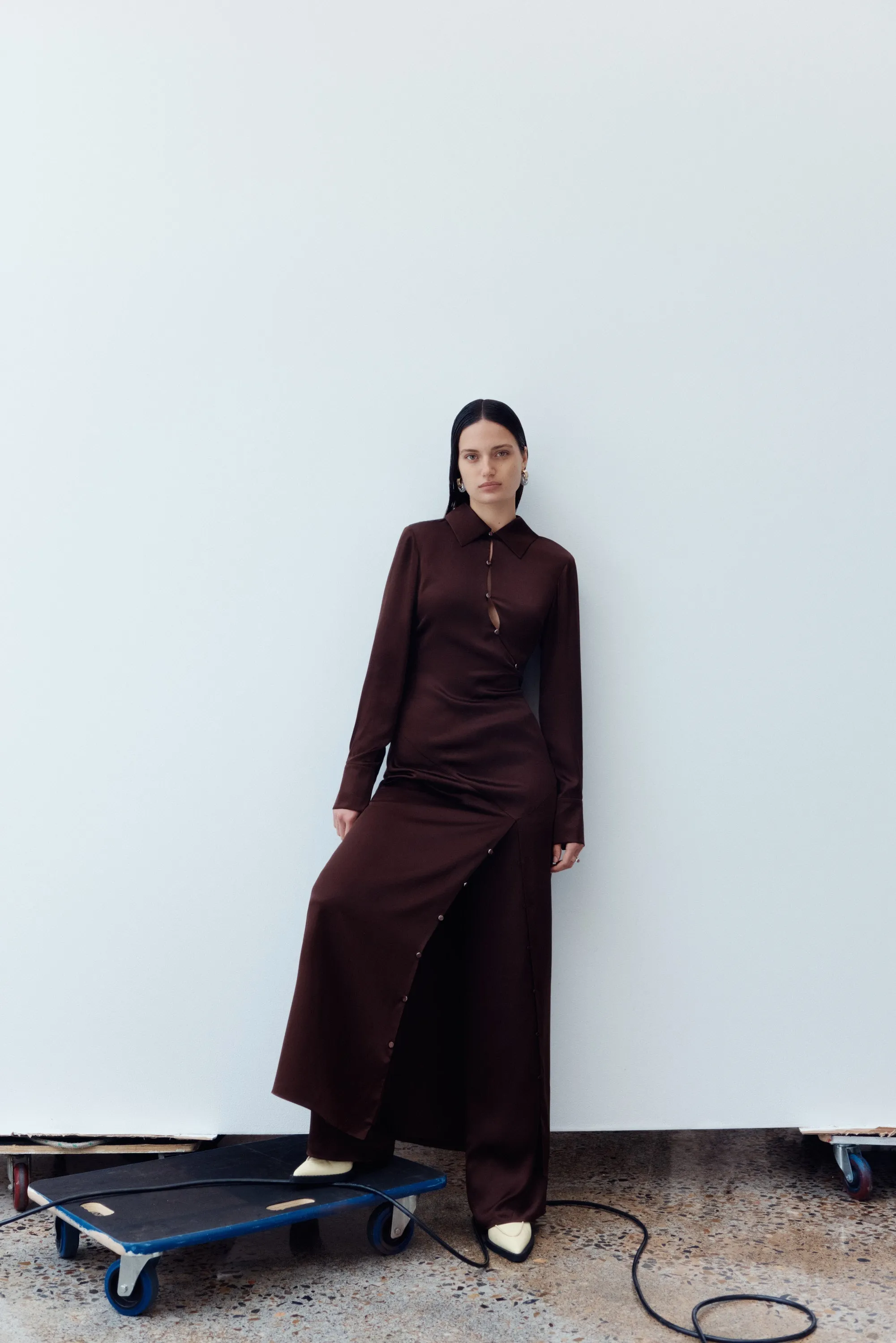 Selita Shirt Dress sold by SIR the label product image thumbnail 5