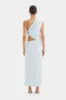 Iris Asymmetric Midi Skirt sold by SIR the label