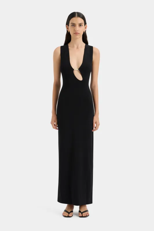 Kinetic Beaded Maxi Dress sold by SIR the label