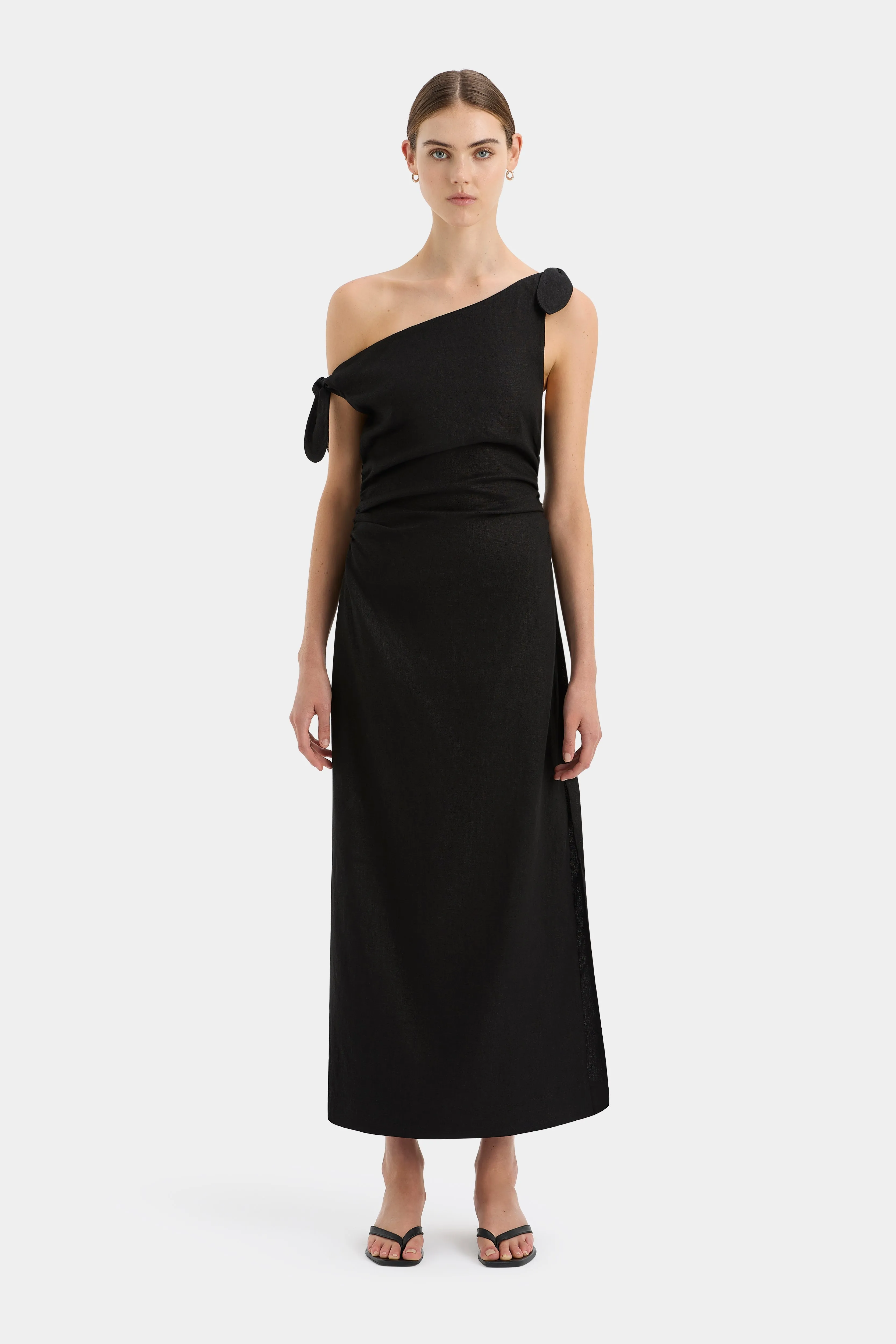 Bettina Off Shoulder Dress sold by SIR the label