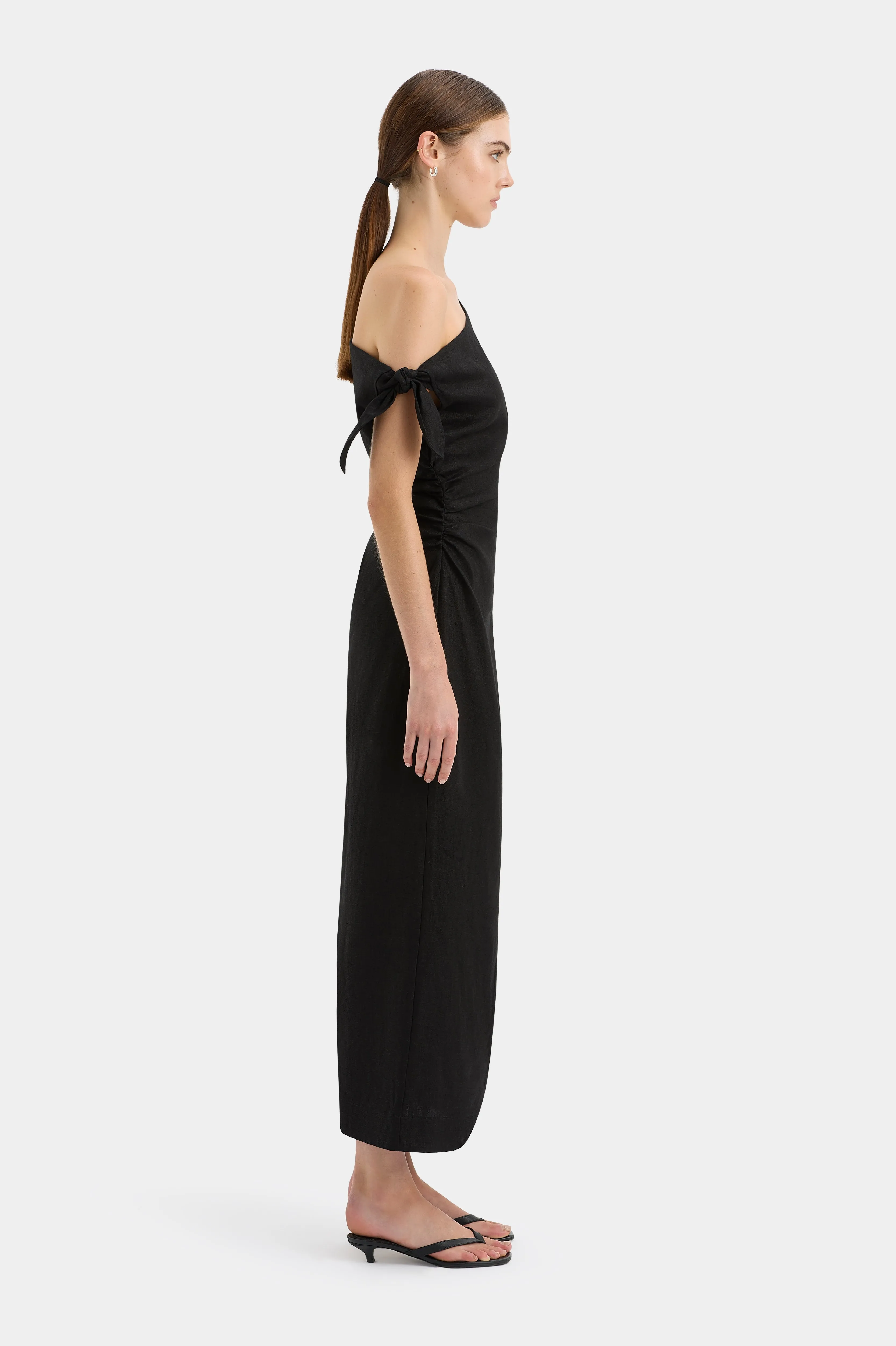Bettina Off Shoulder Dress sold by SIR the label product image thumbnail 3
