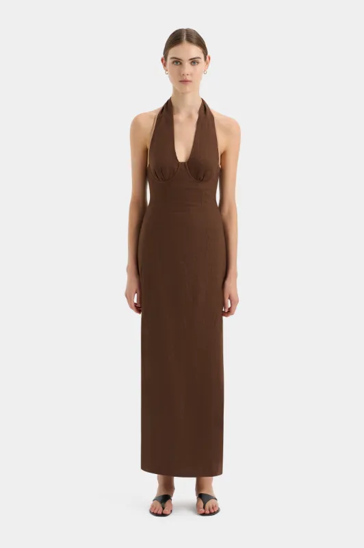 Affogato Halter Dress sold by SIR the label