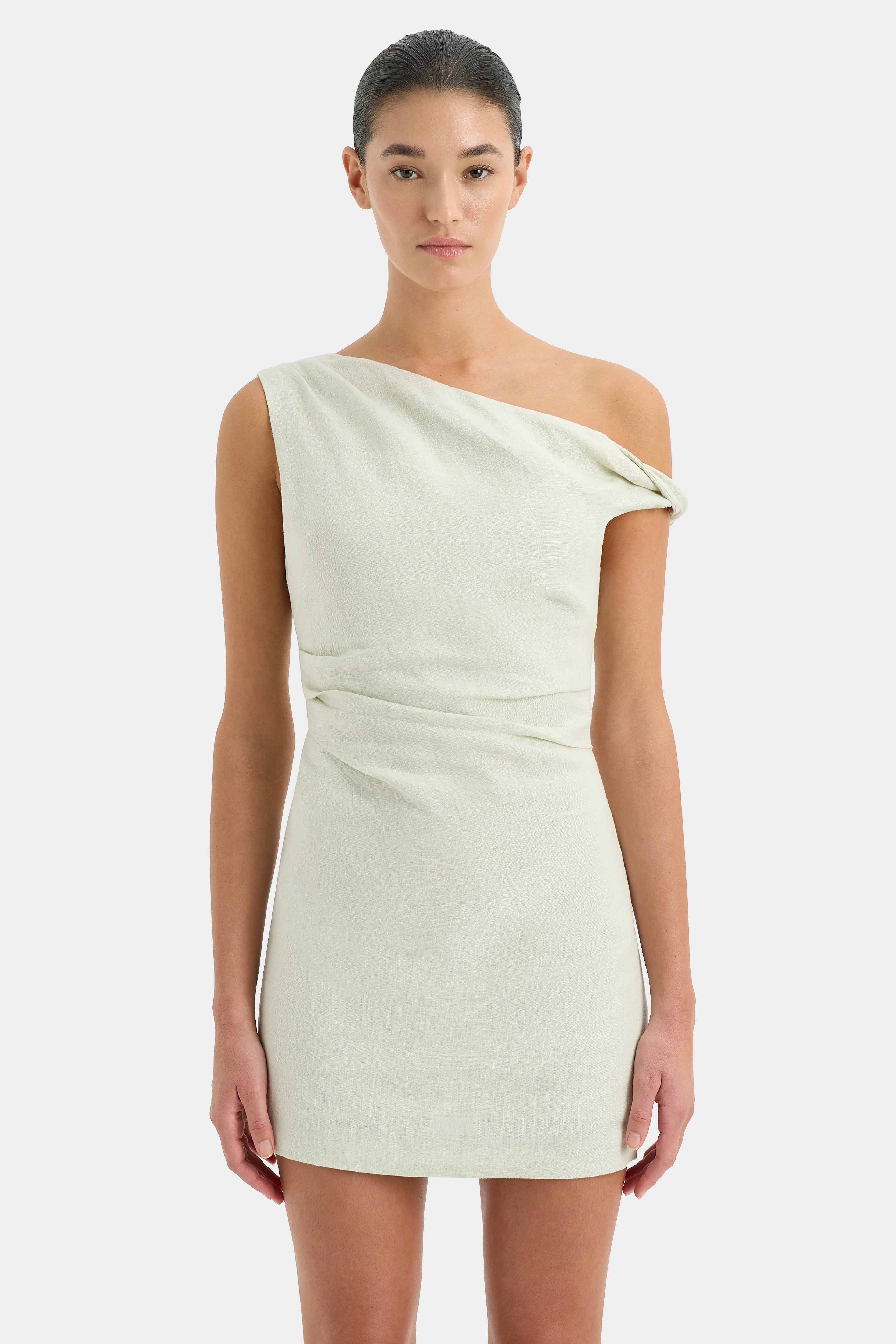 Iris Twist Mini Dress sold by SIR the label product image thumbnail 5