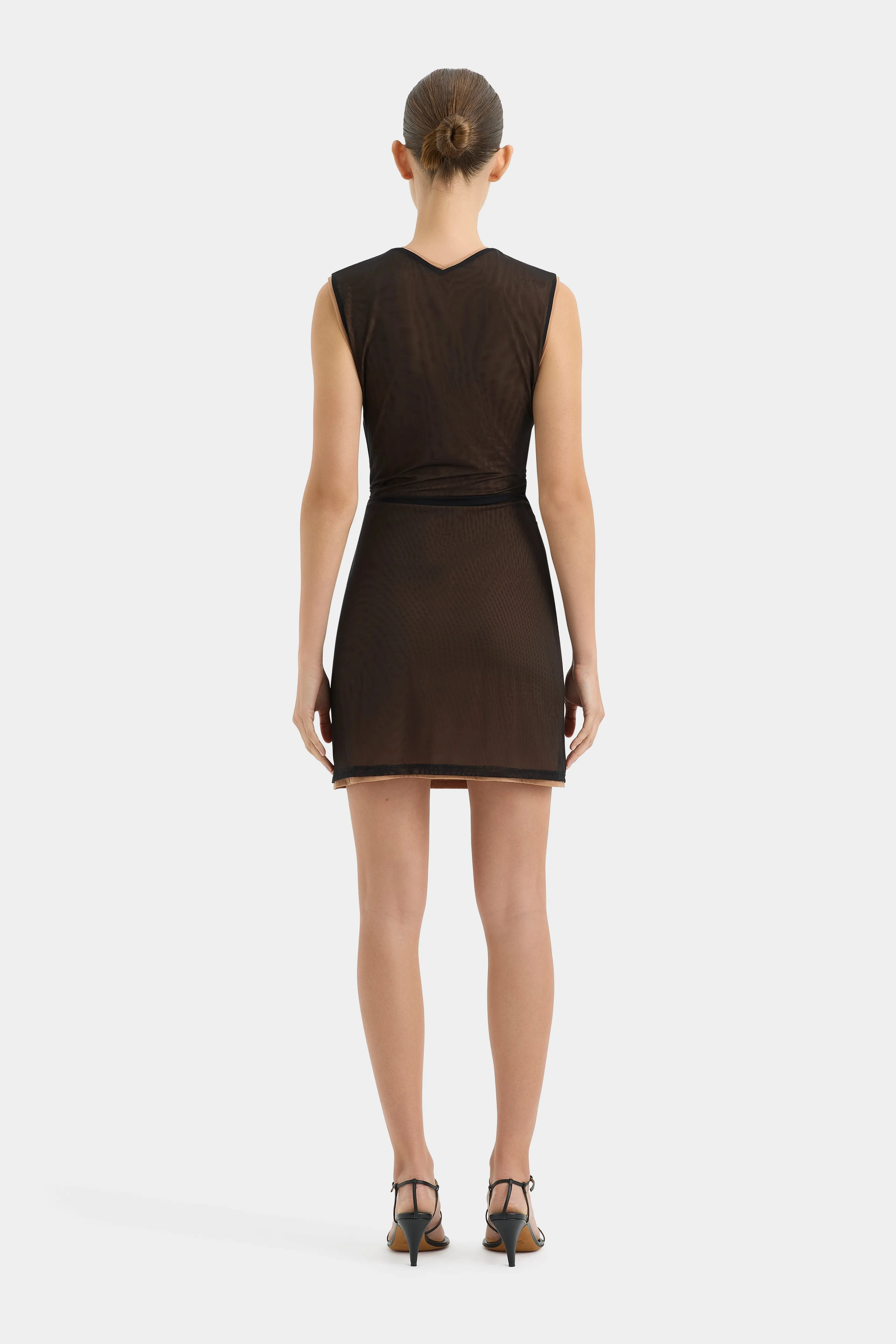 Delta Overlay Dress sold by SIR the label product image thumbnail 2