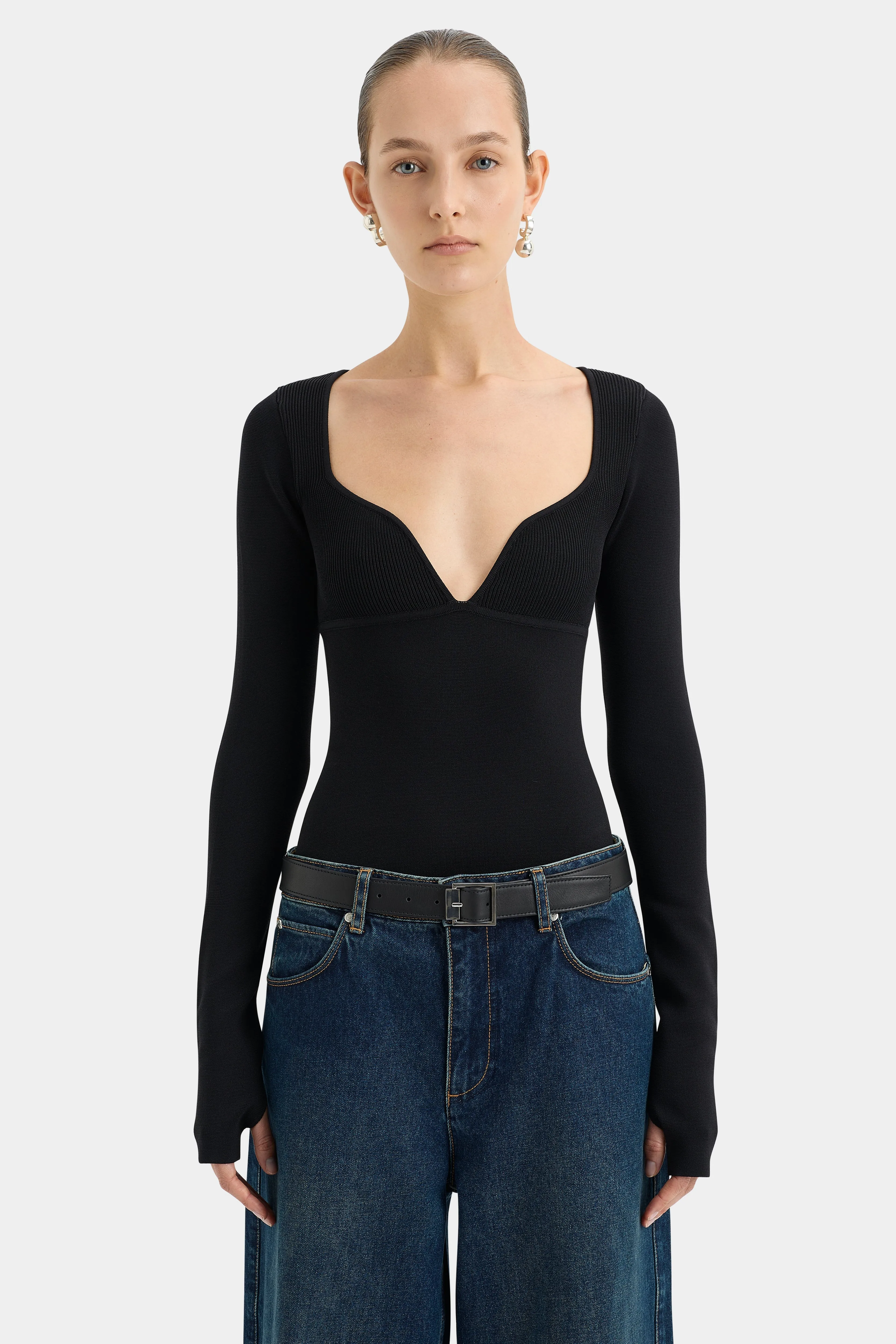 Helena Long Sleeve Top sold by SIR the label