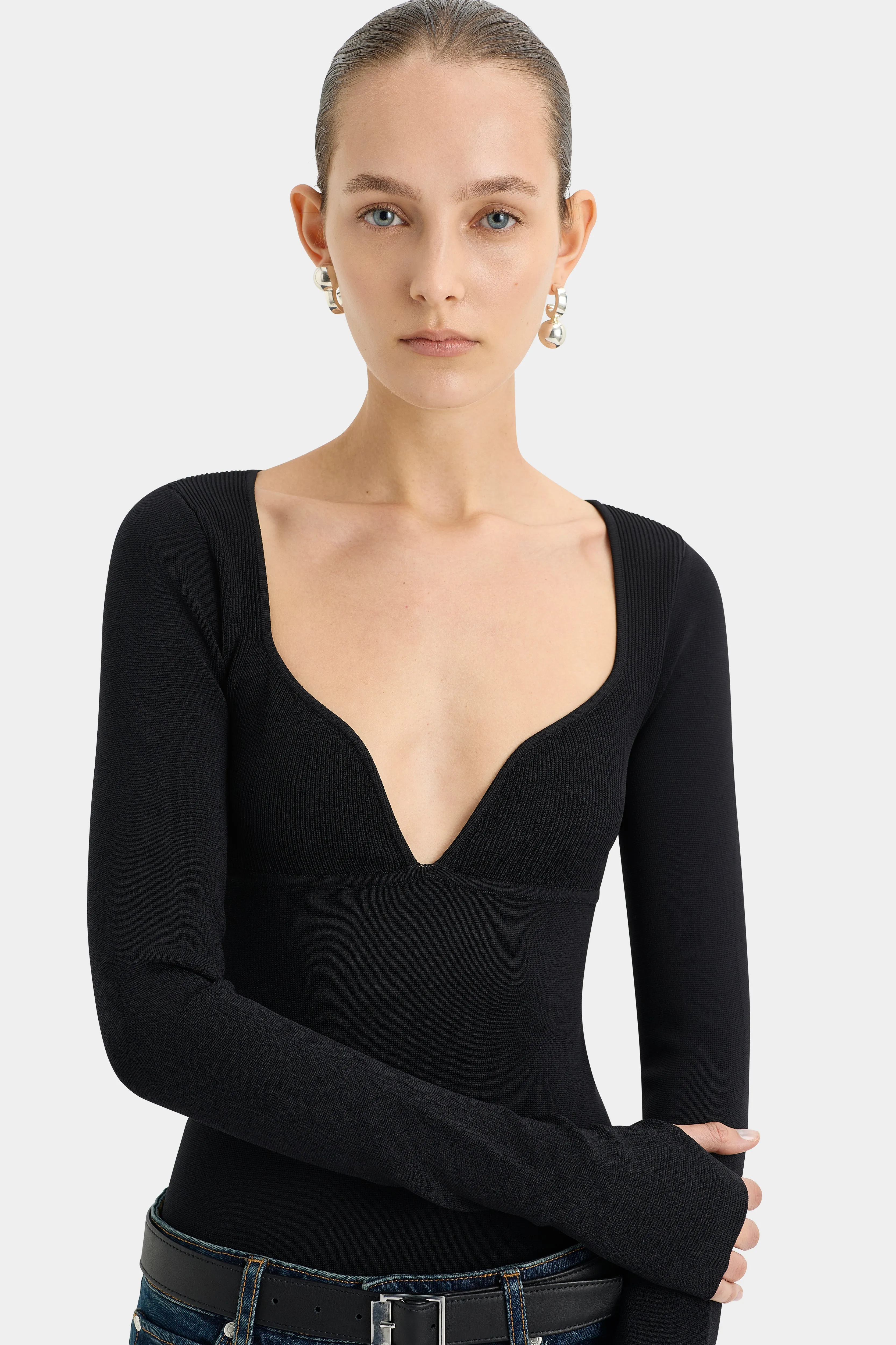 Helena Long Sleeve Top sold by SIR the label product image thumbnail 5