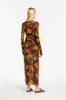 Jacques Mesh Panelled Midi Dress sold by SIR the label