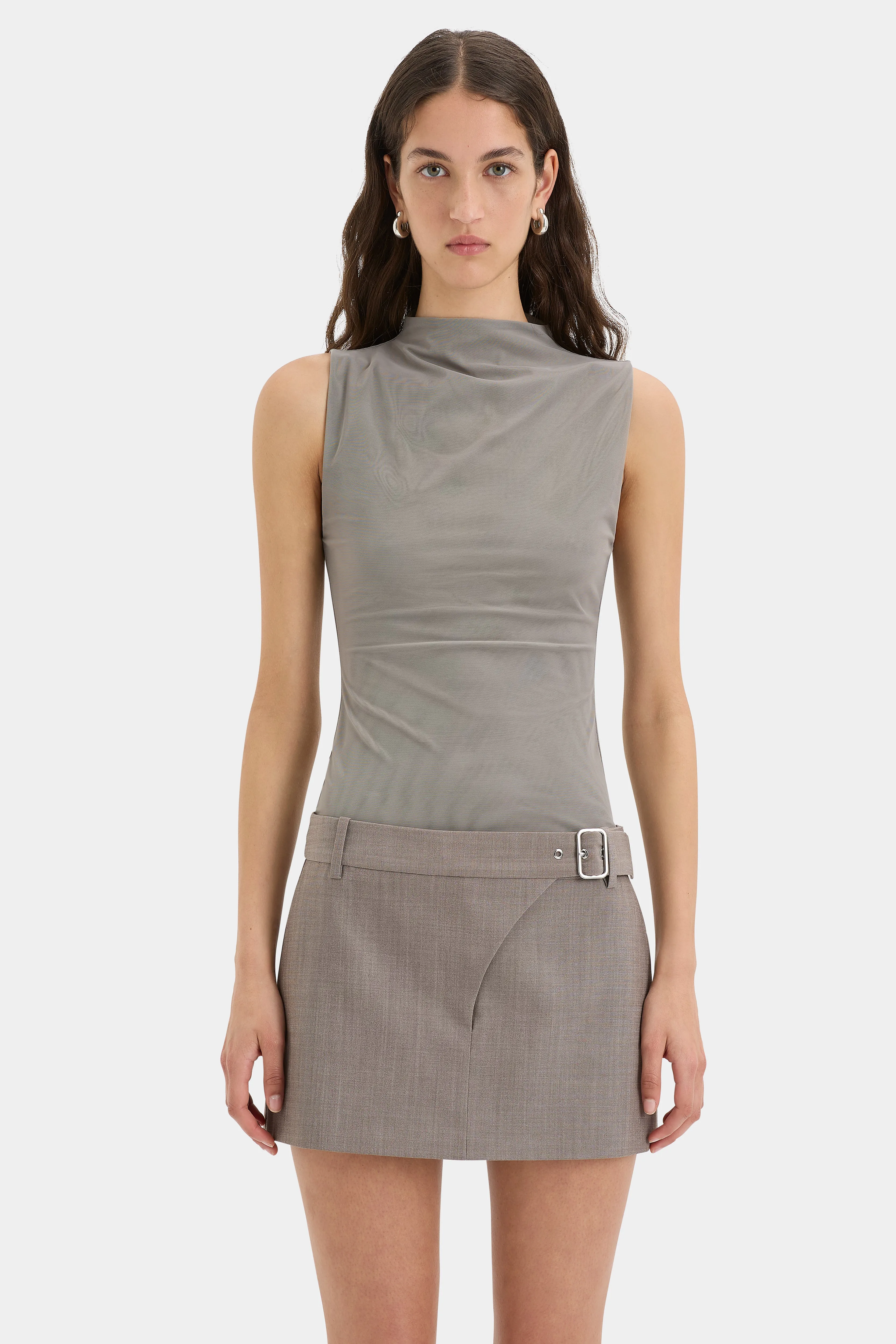 Jacques Mesh Tank sold by SIR the label