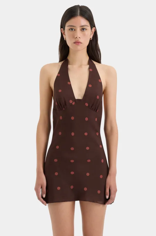 Toni Halter Mini Dress sold by SIR the label