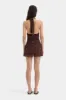 Toni Halter Mini Dress sold by SIR the label