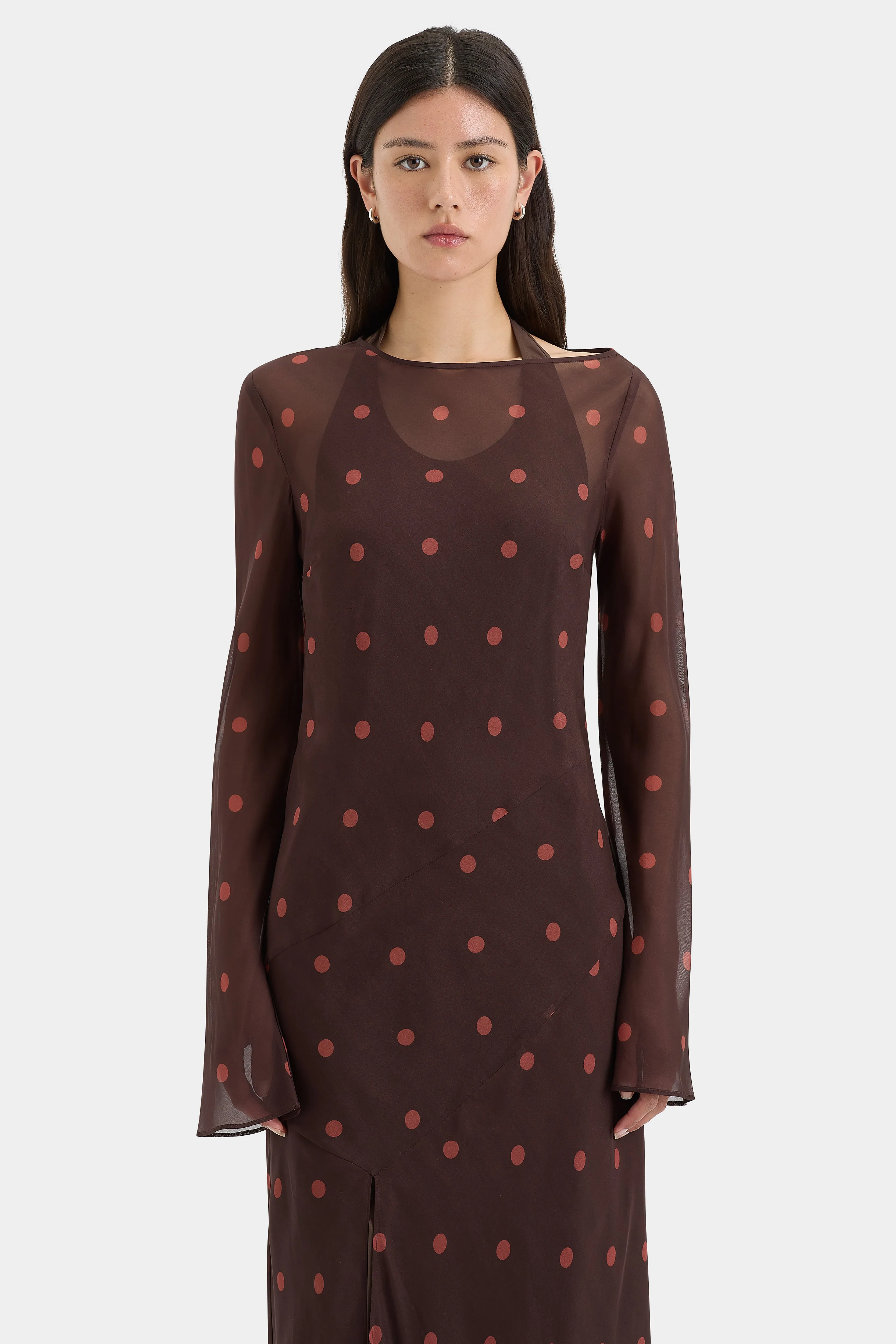 Toni Long Sleeve Dress sold by SIR the label product image thumbnail 5