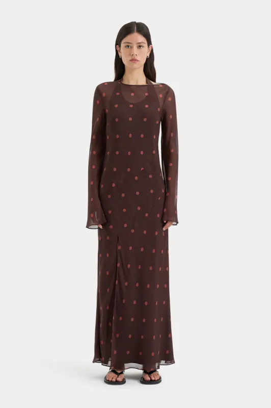 Toni Long Sleeve Dress sold by SIR the label