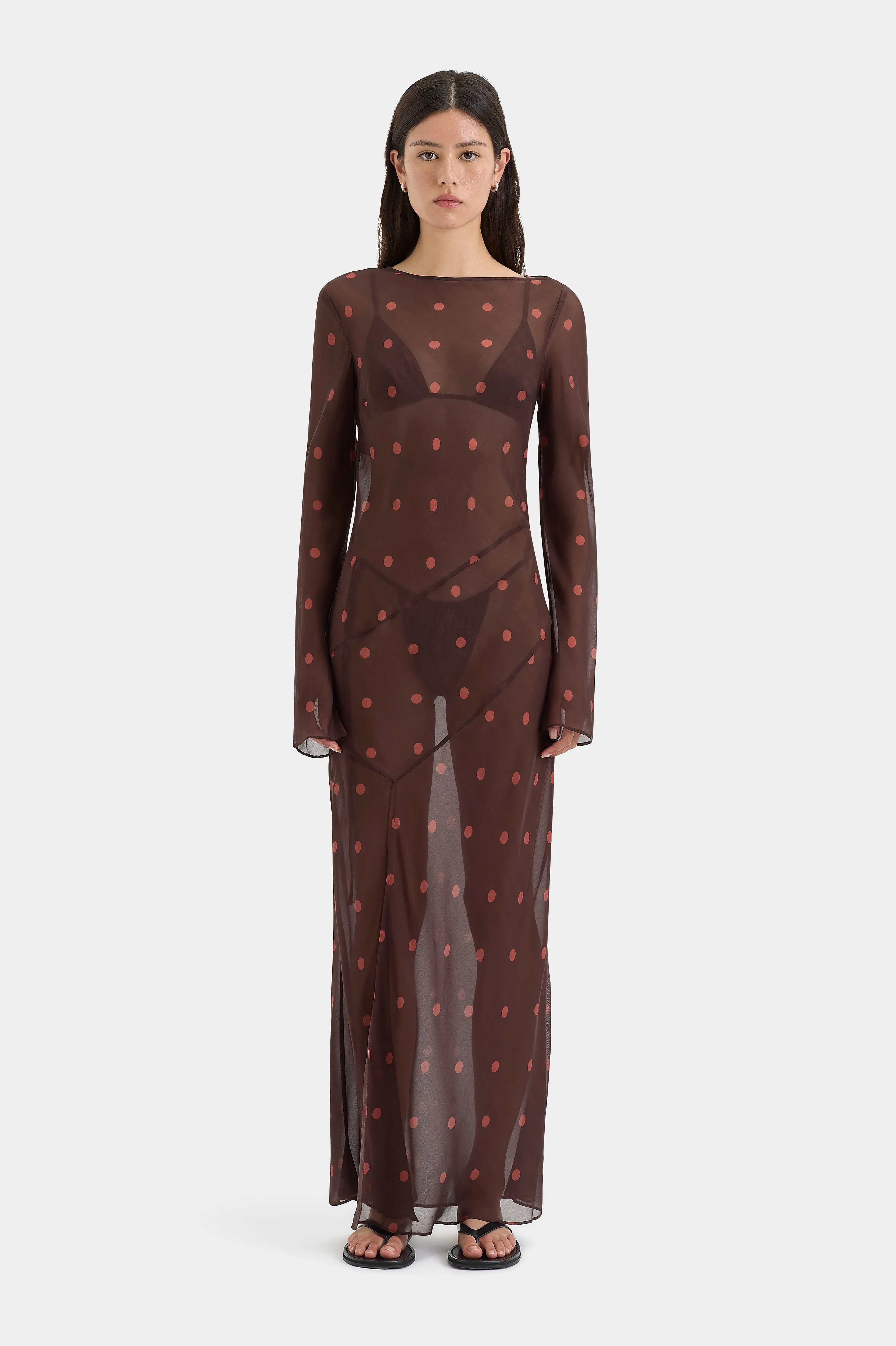 Toni Long Sleeve Dress sold by SIR the label product image thumbnail 2