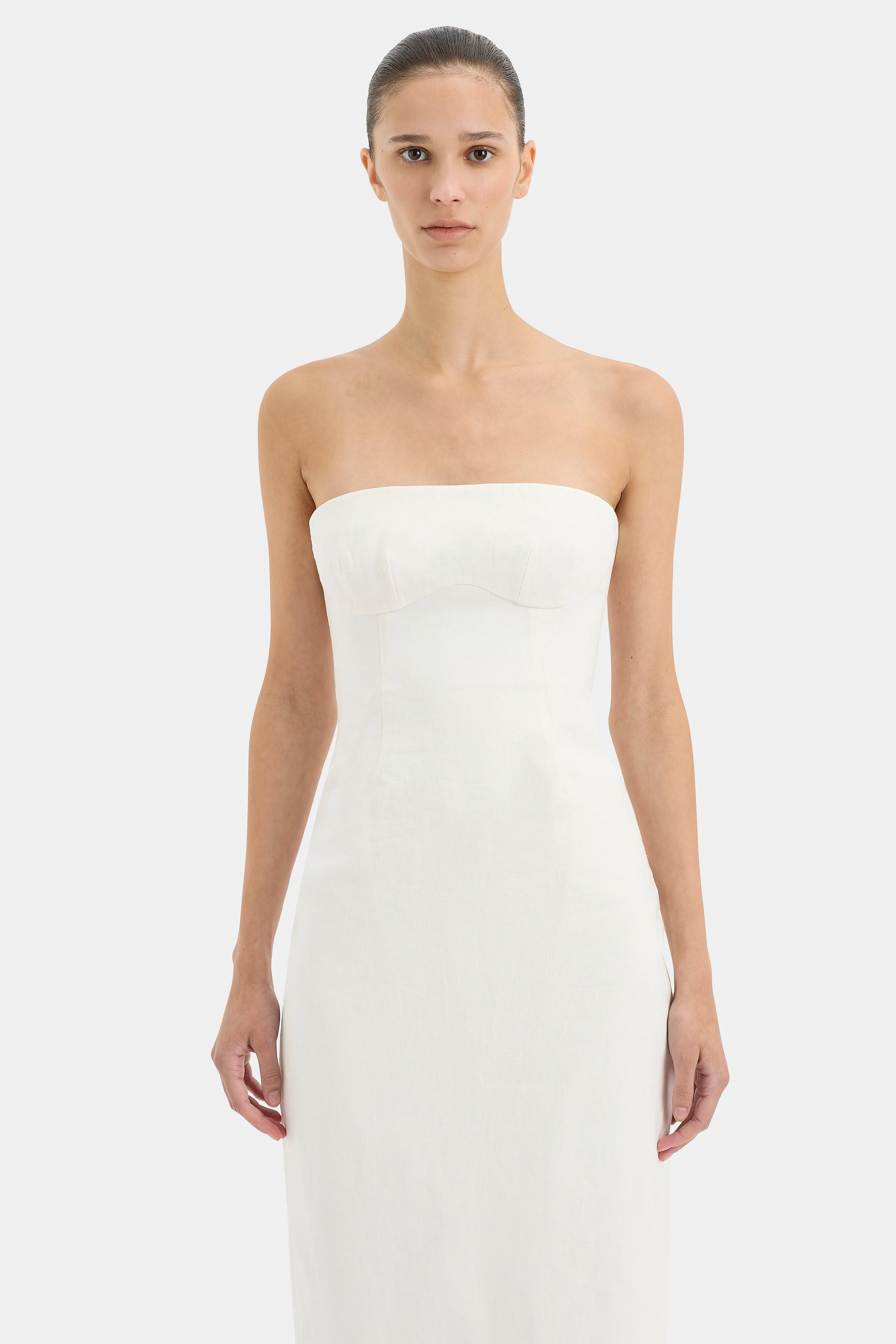 Evalita Column Dress sold by SIR the label product image thumbnail 4
