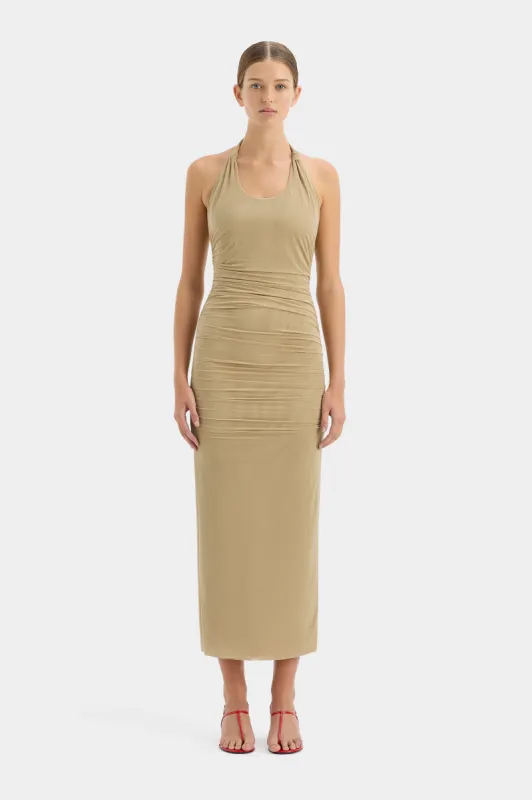 Jacques Knot Midi Dress sold by SIR the label