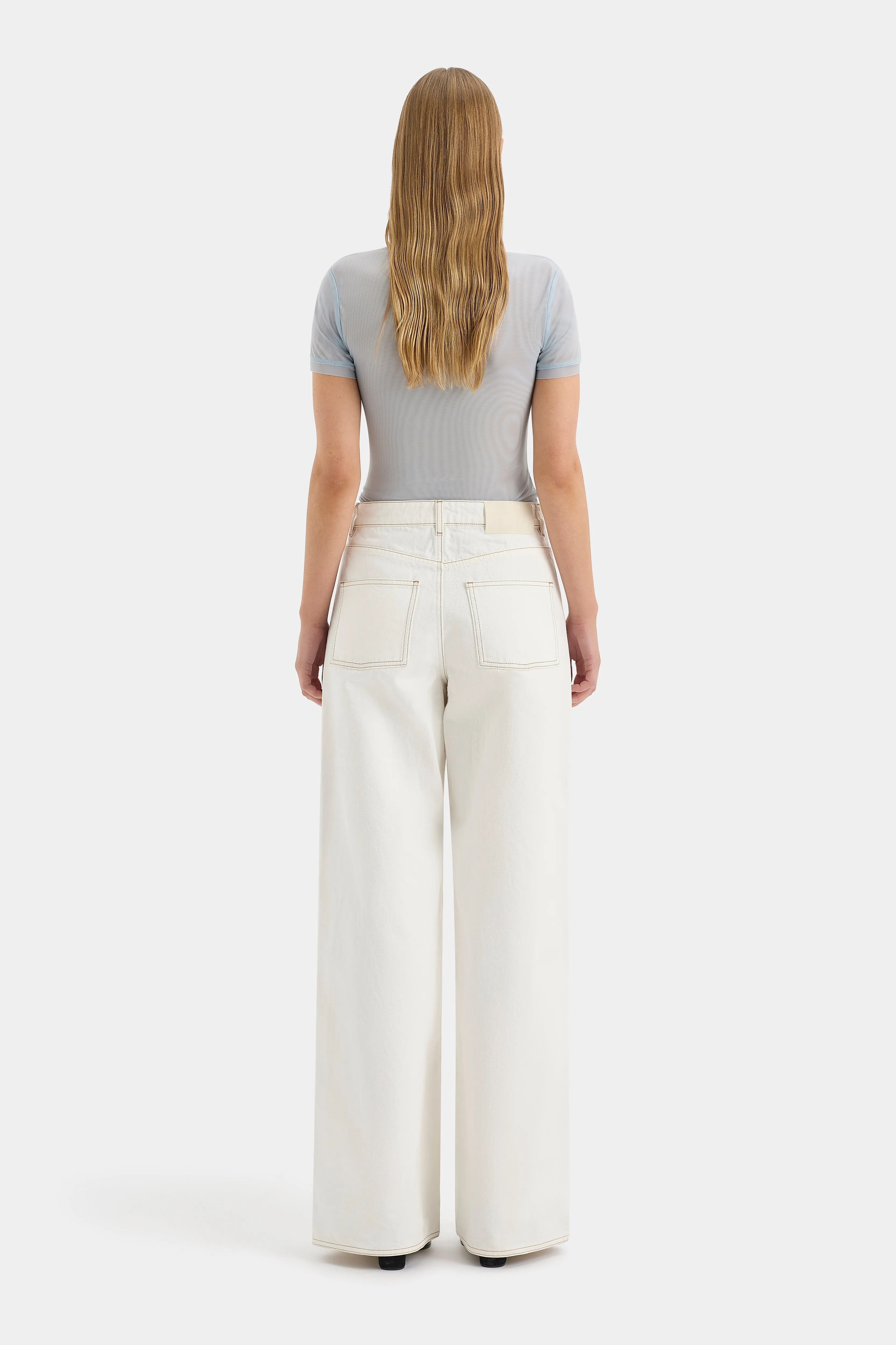 Jacques Mesh Fitted Tee sold by SIR the label product image thumbnail 2