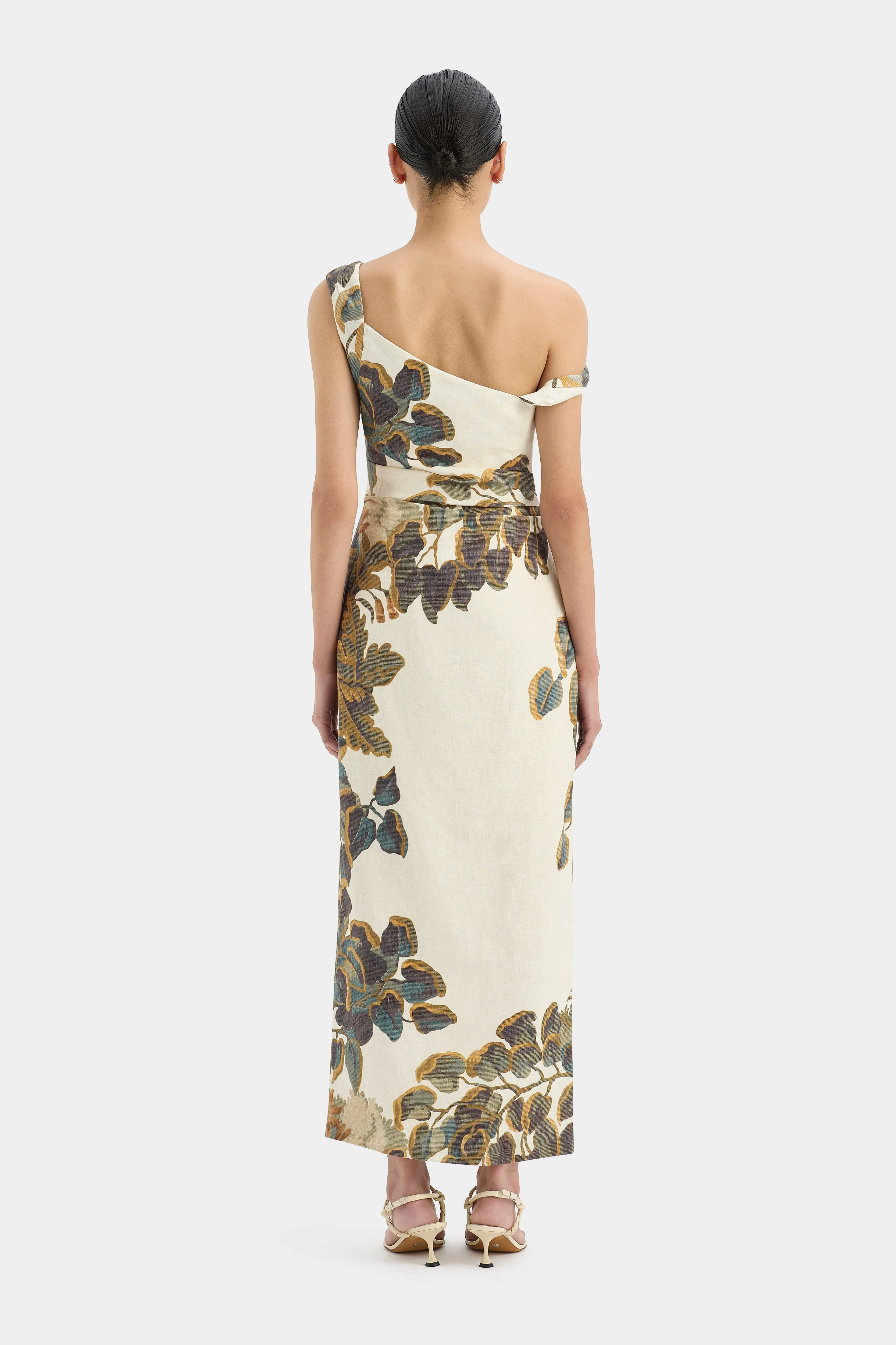 Evalita Twist Midi Dress sold by SIR the label product image thumbnail 3