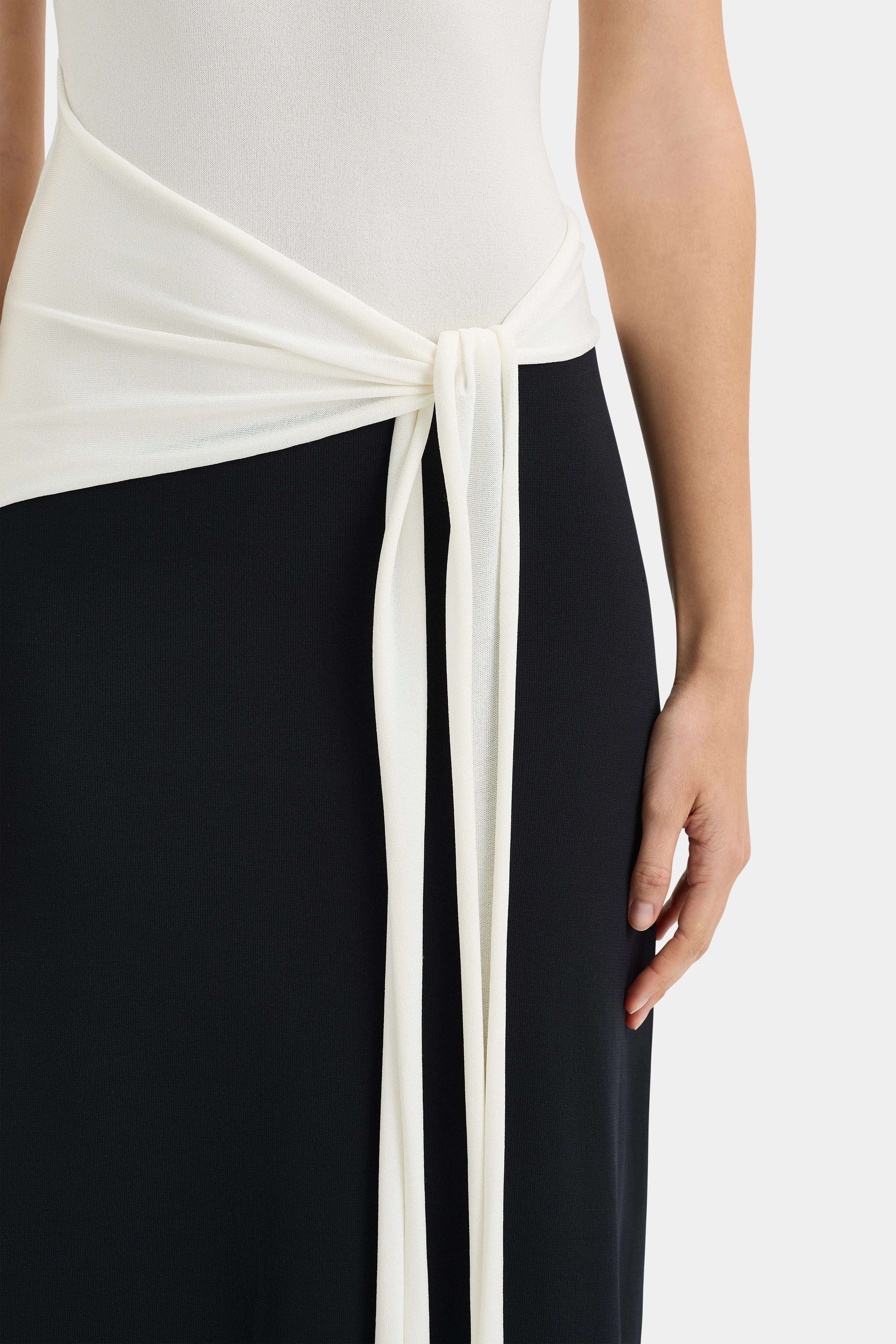 Emery Tie Waist Dress sold by SIR the label product image thumbnail 5