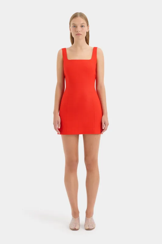 Iris Tie Mini Dress sold by SIR the label