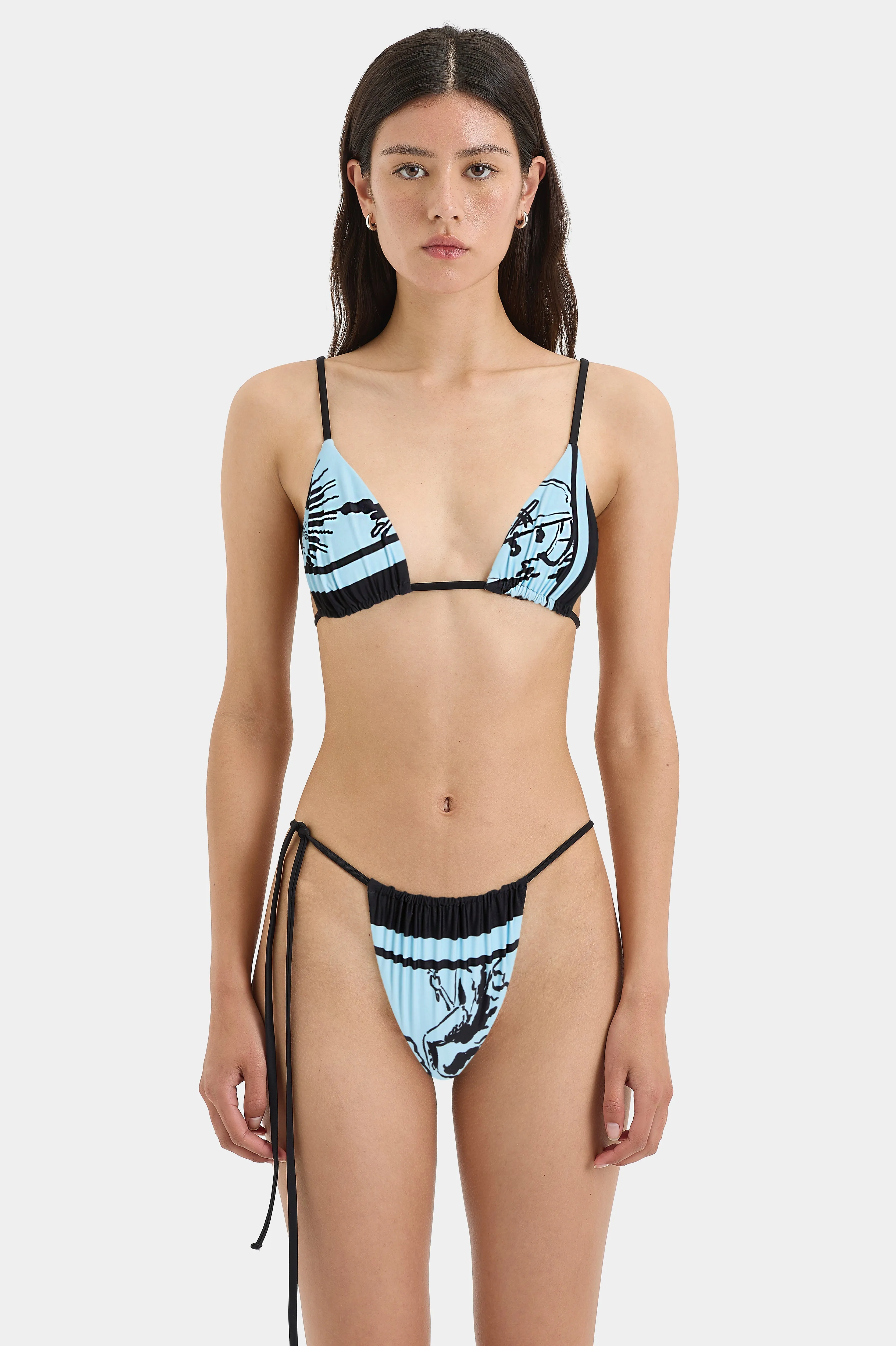 Sausalito String Triangle Top sold by SIR the label