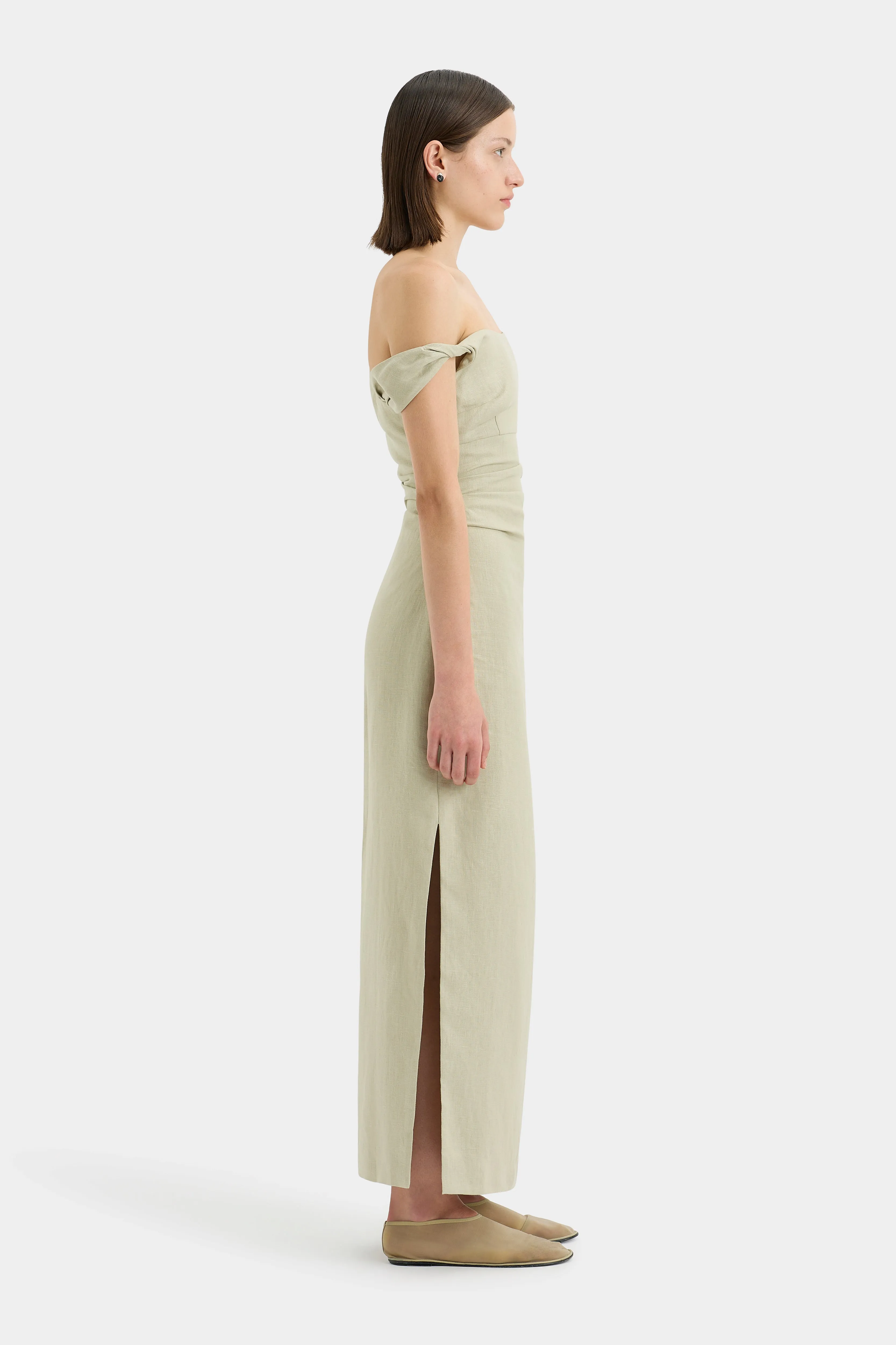 Tamara Twist Midi Dress sold by SIR the label product image thumbnail 3
