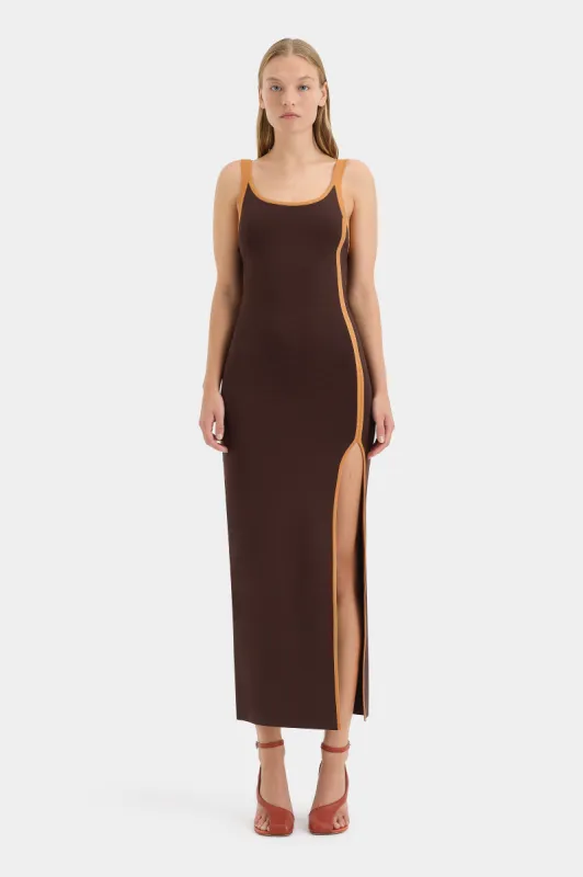 Solana Midi Dress sold by SIR the label