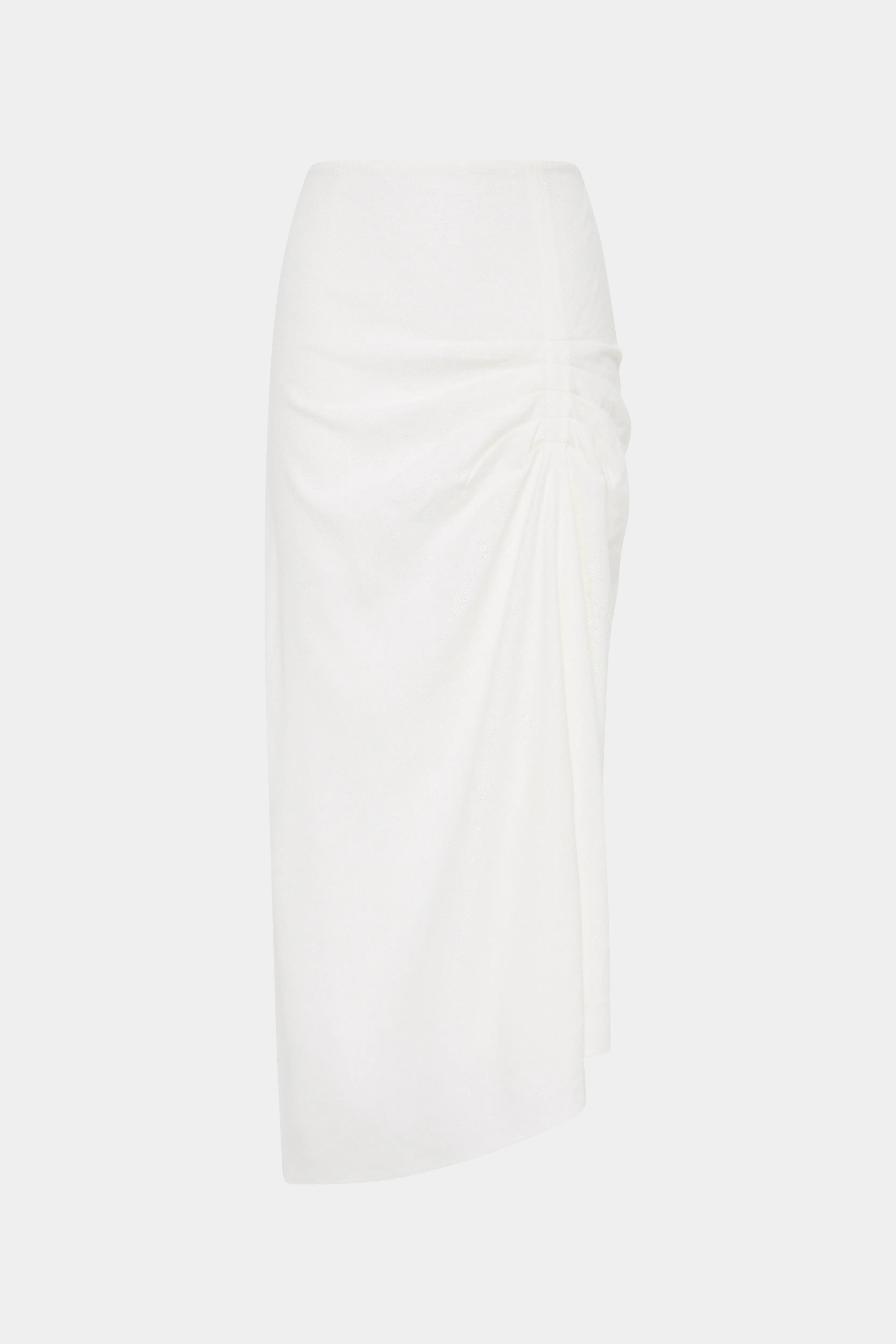 Dorian Ruched Skirt sold by SIR the label product image thumbnail 5