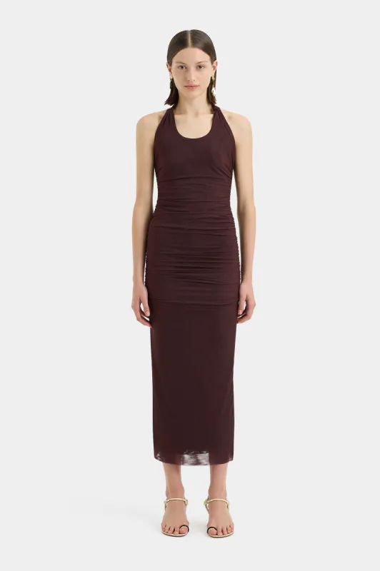 Jacques Knot Midi Dress sold by SIR the label
