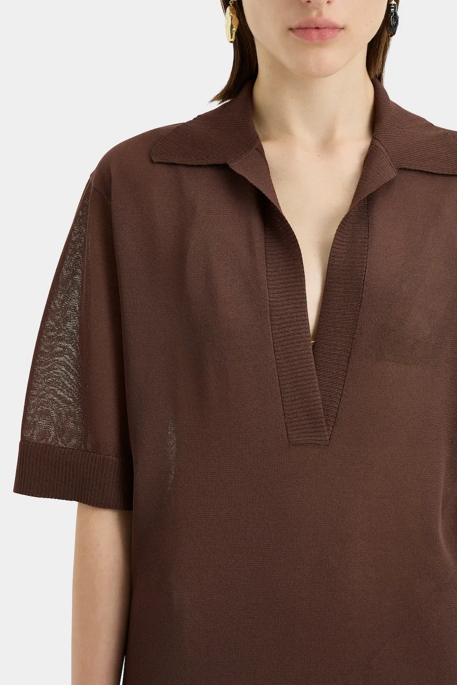 Coastline Overlay Dress sold by SIR the label product image thumbnail 4