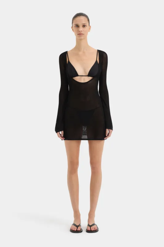 Coastline Mini Dress sold by SIR the label